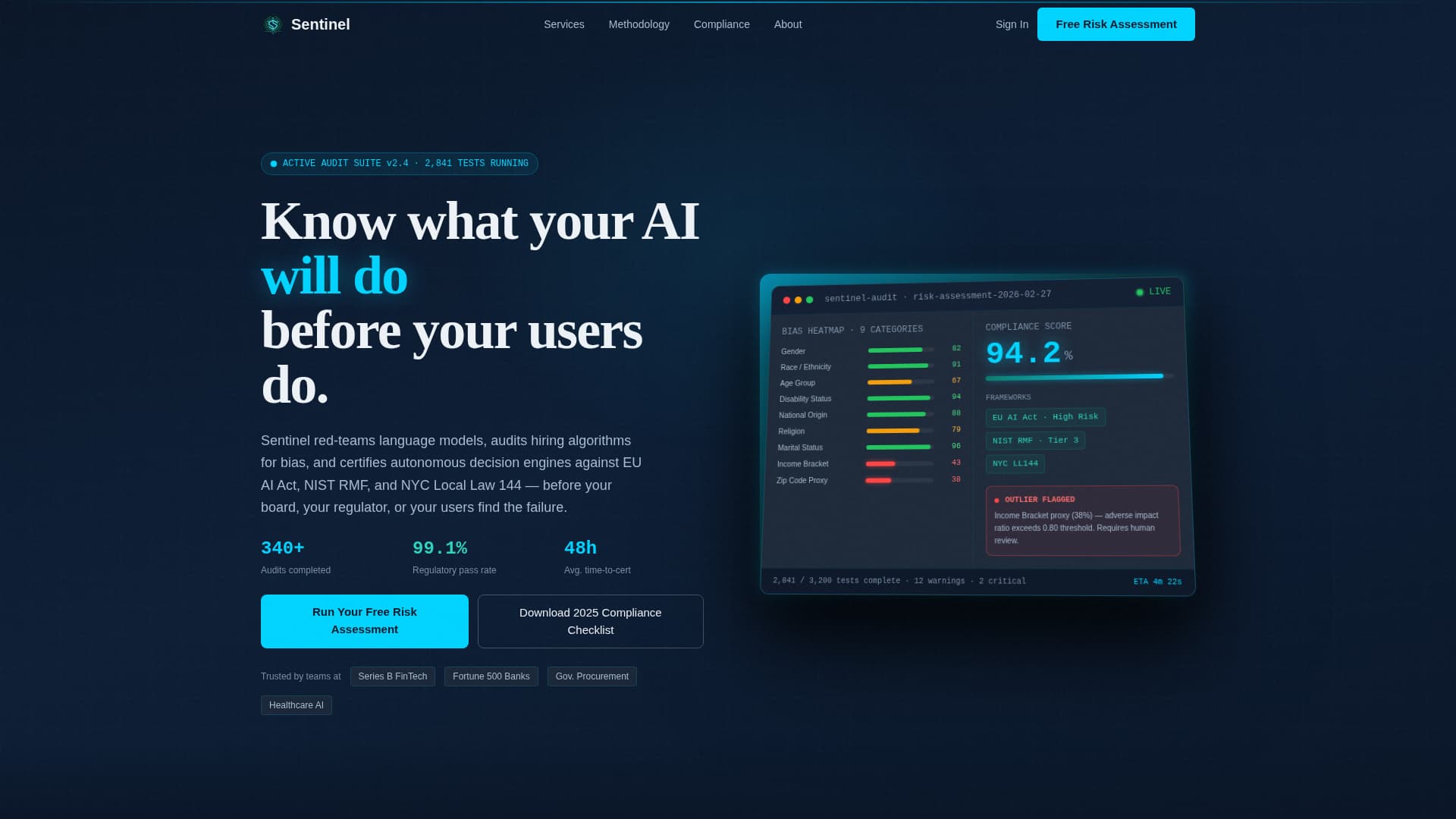 AI & Machine Learning Cost Calculator Website Template