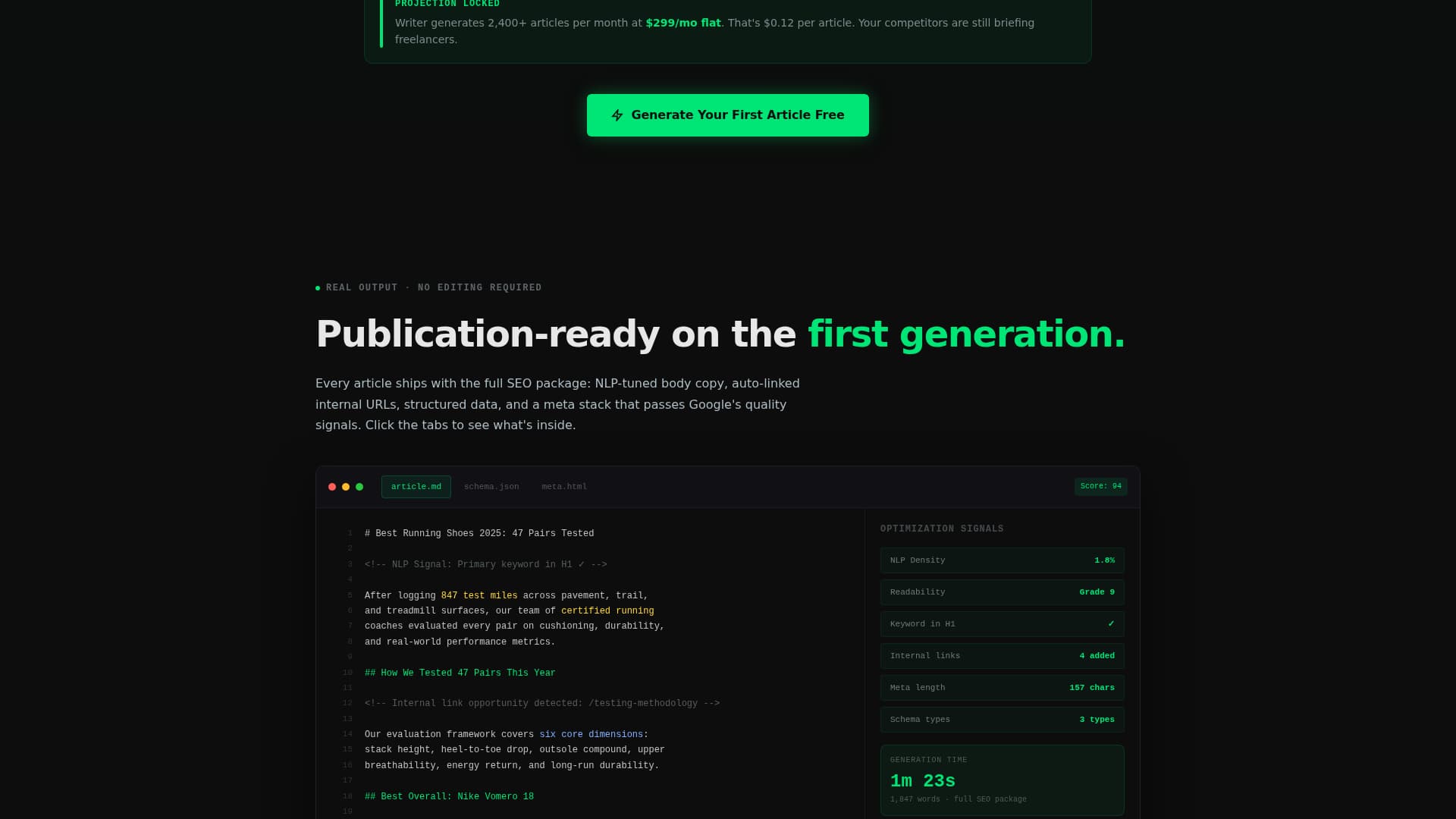 Micro-SaaS & Developer Tools Professional Website Template