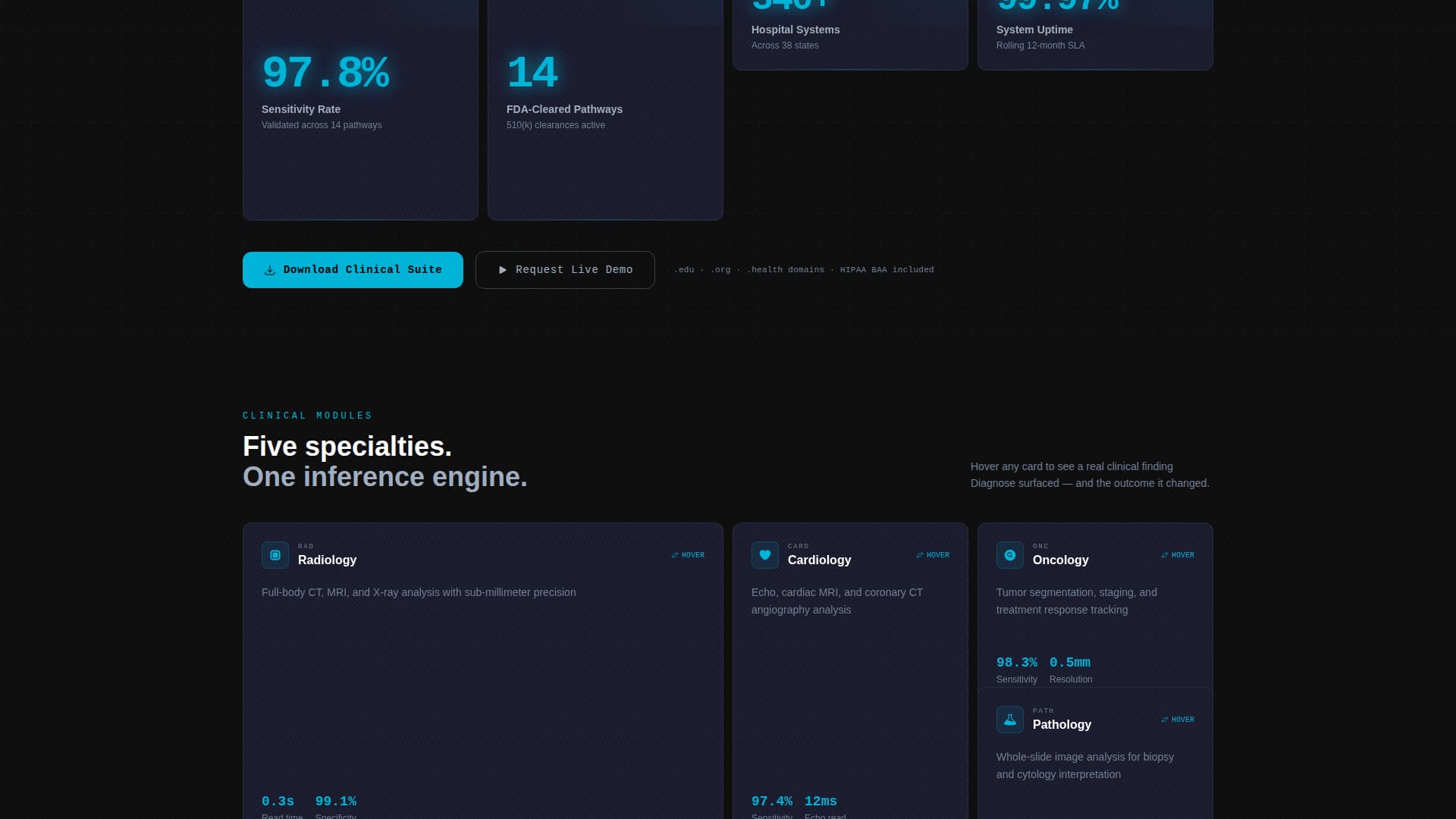 Diagnose - Powerful Healthcare Landing Page Template