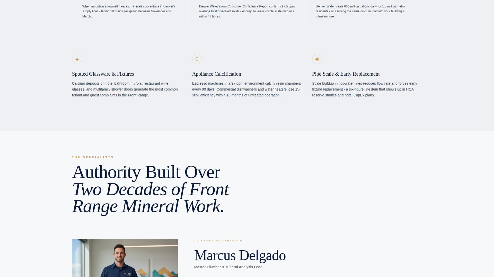 Soften - Authoritative Watertreatment Landing Page Template
