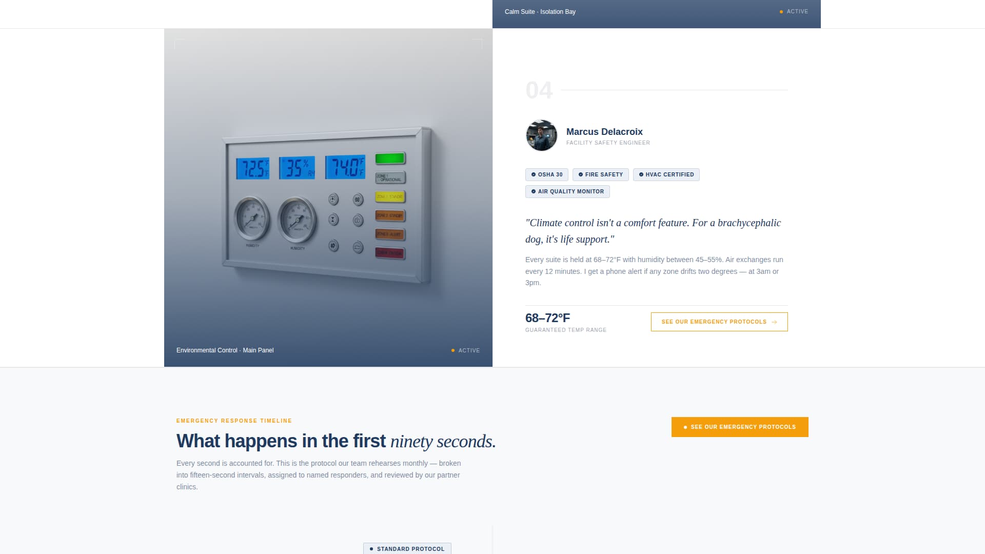 Triage - Precision Veterinary Landing Page Template