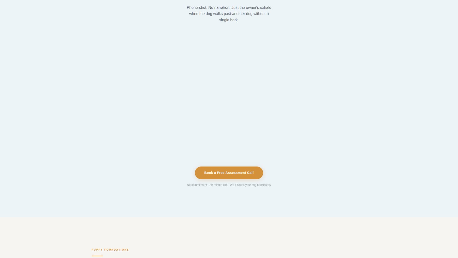 Reactive - Trusted Dogtrainer Landing Page Template