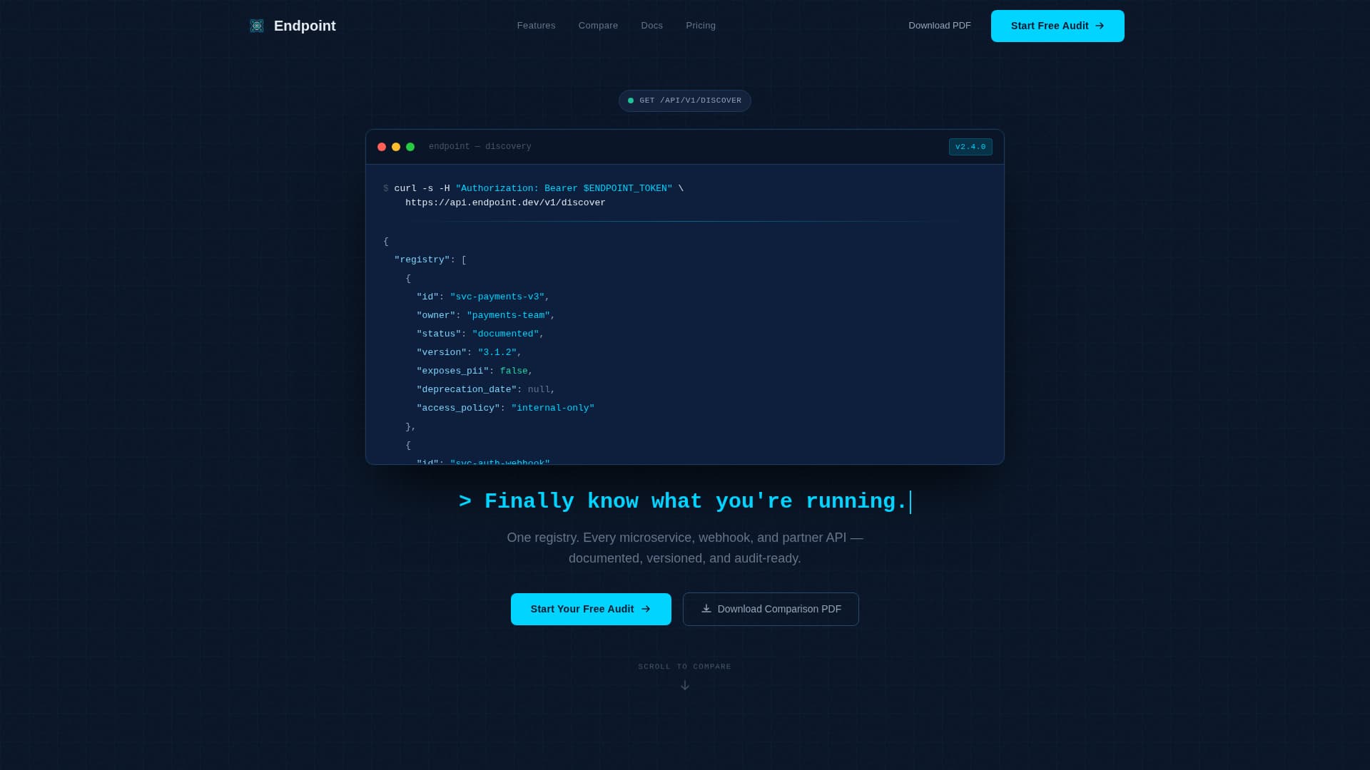 Nexus — Robust API Integration Landing Page Template