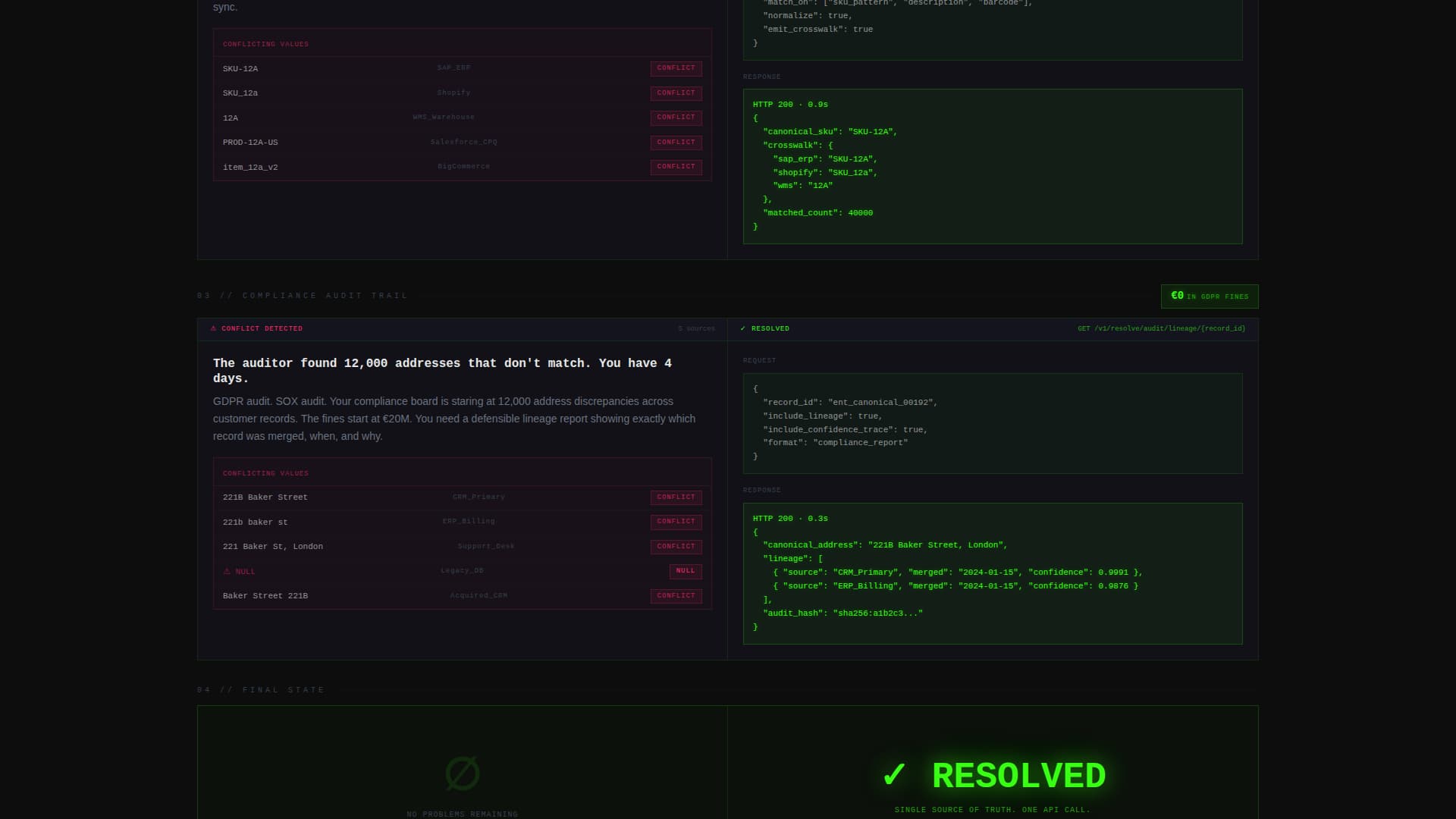 API-First Enterprise Software Specialist Professional Website Template