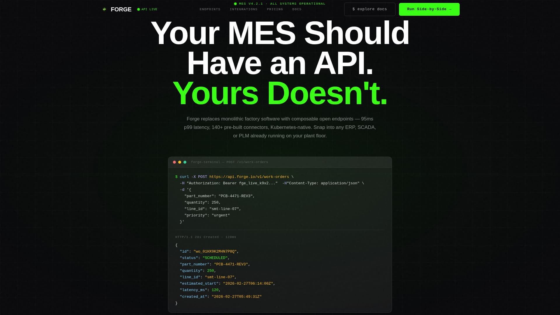 API-First Enterprise Software Directory Website Template
