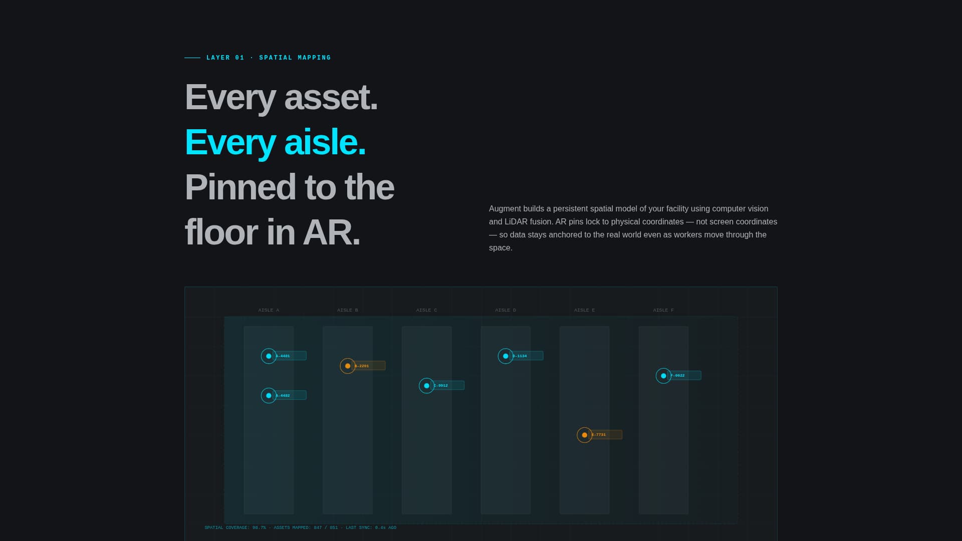 AR-Enhanced Enterprise Software Professional Website Template