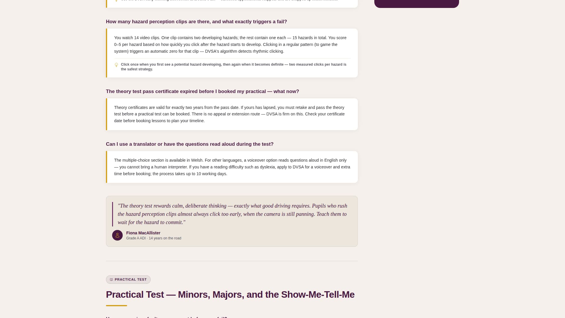 Permit - Authoritative Instructor Landing Page Template