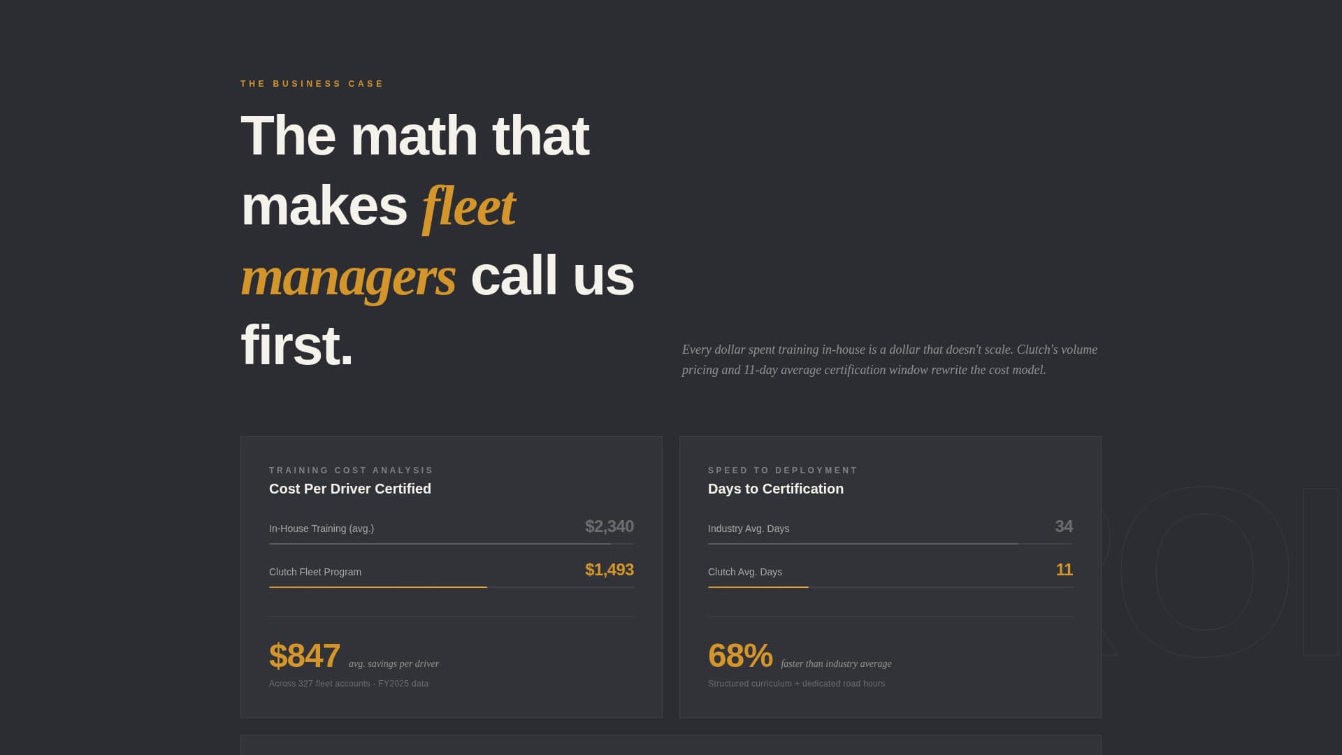 Clutch - Executive Driving Landing Page Template