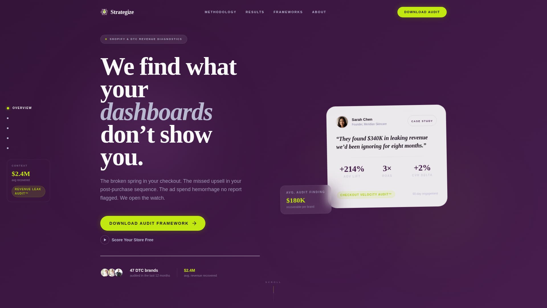 E-Commerce Consulting Reviews Website Template