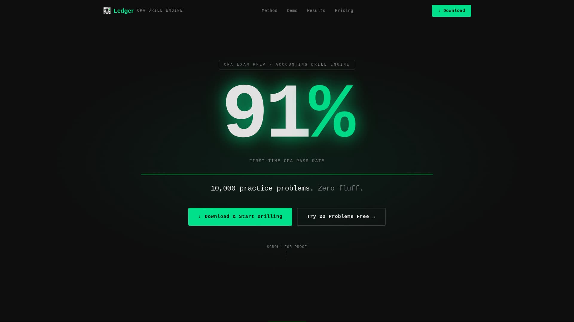 Accounting Digital Presence Professional Website Template