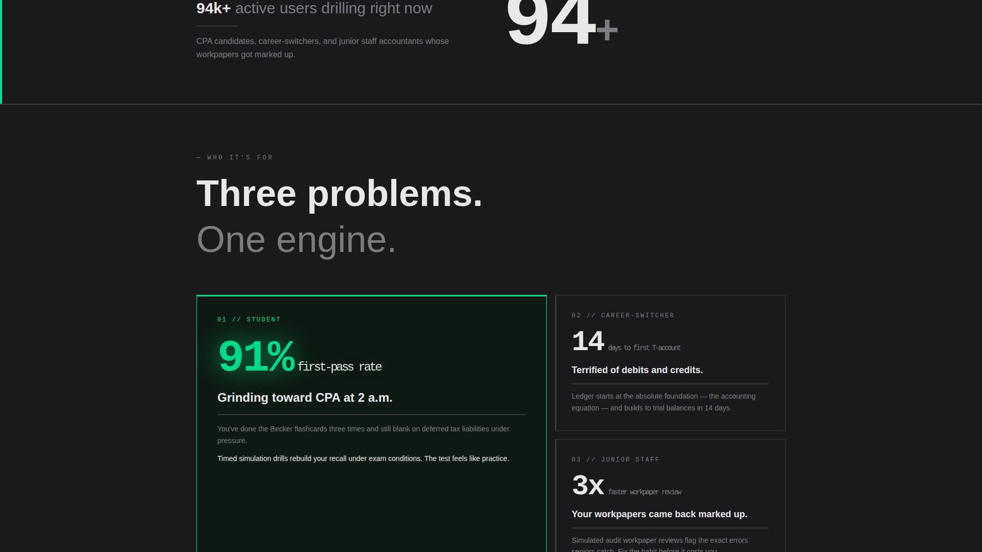 Accounting Digital Presence Professional Website Template