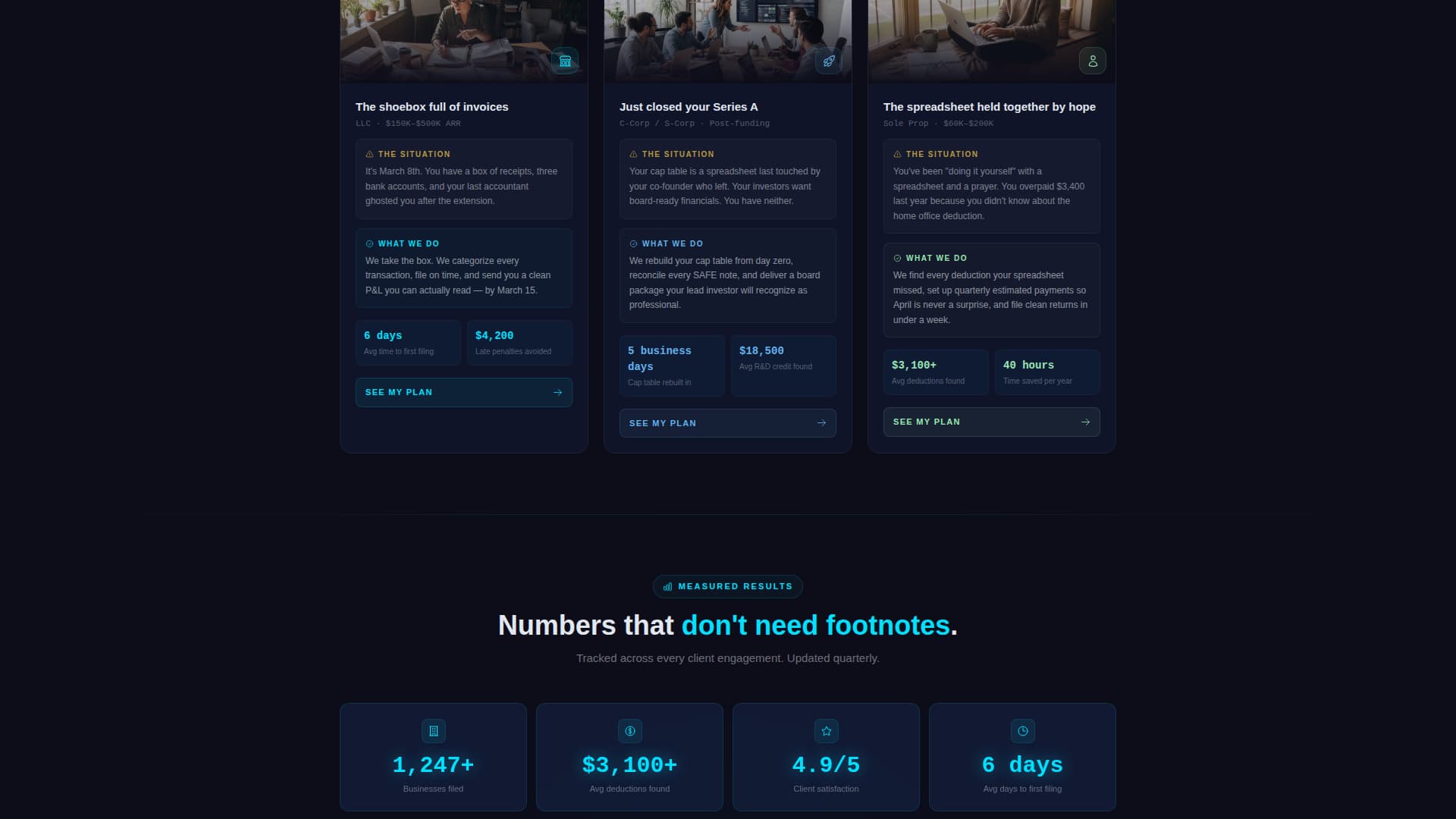 Ledger - Transparent Accounting Landing Page Template