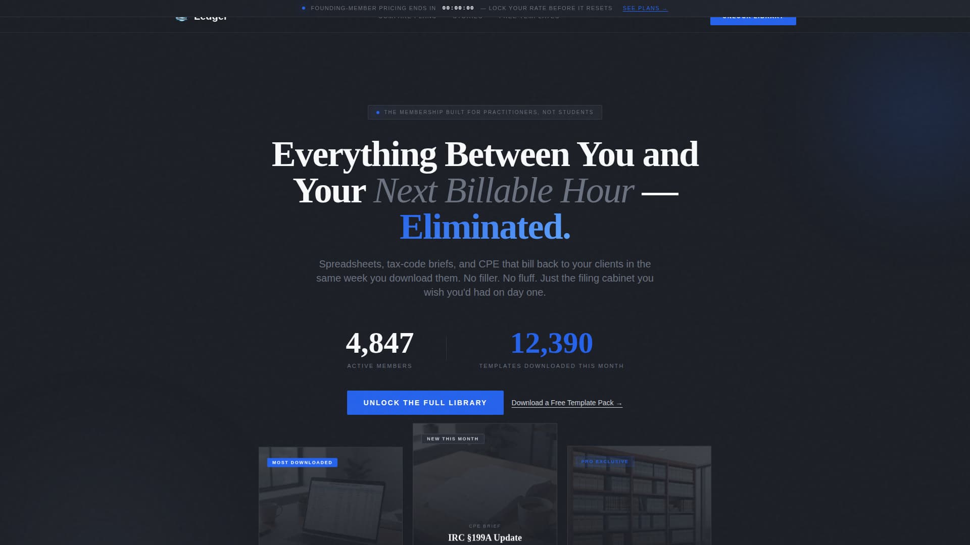 Accounting Digital Presence Advanced Professional Website Template