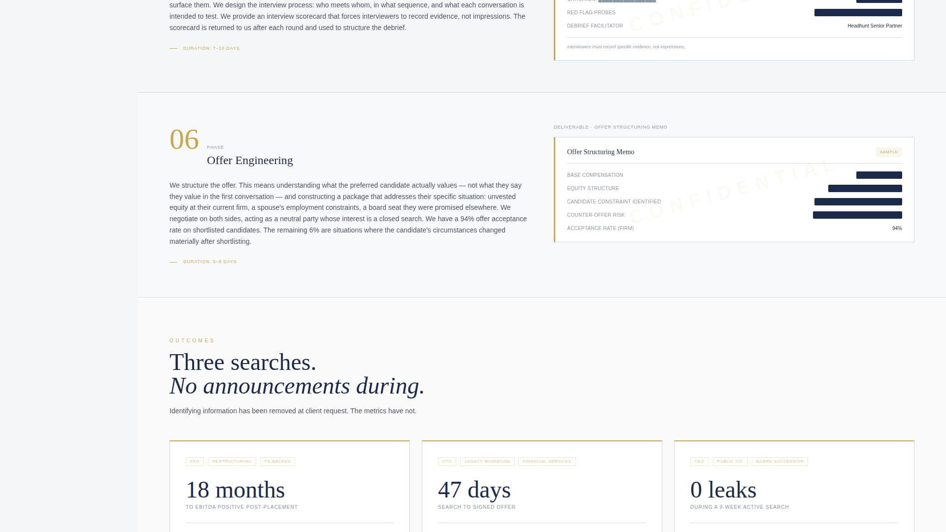 Executive - Premium Search Landing Page Template