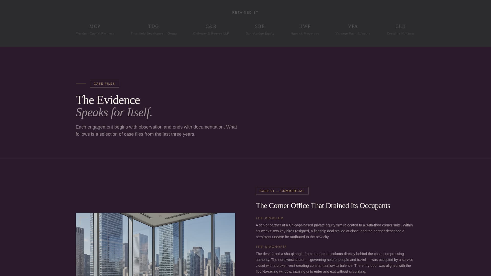 Harmonize — Expert Feng Shui Consultation Landing Page Template