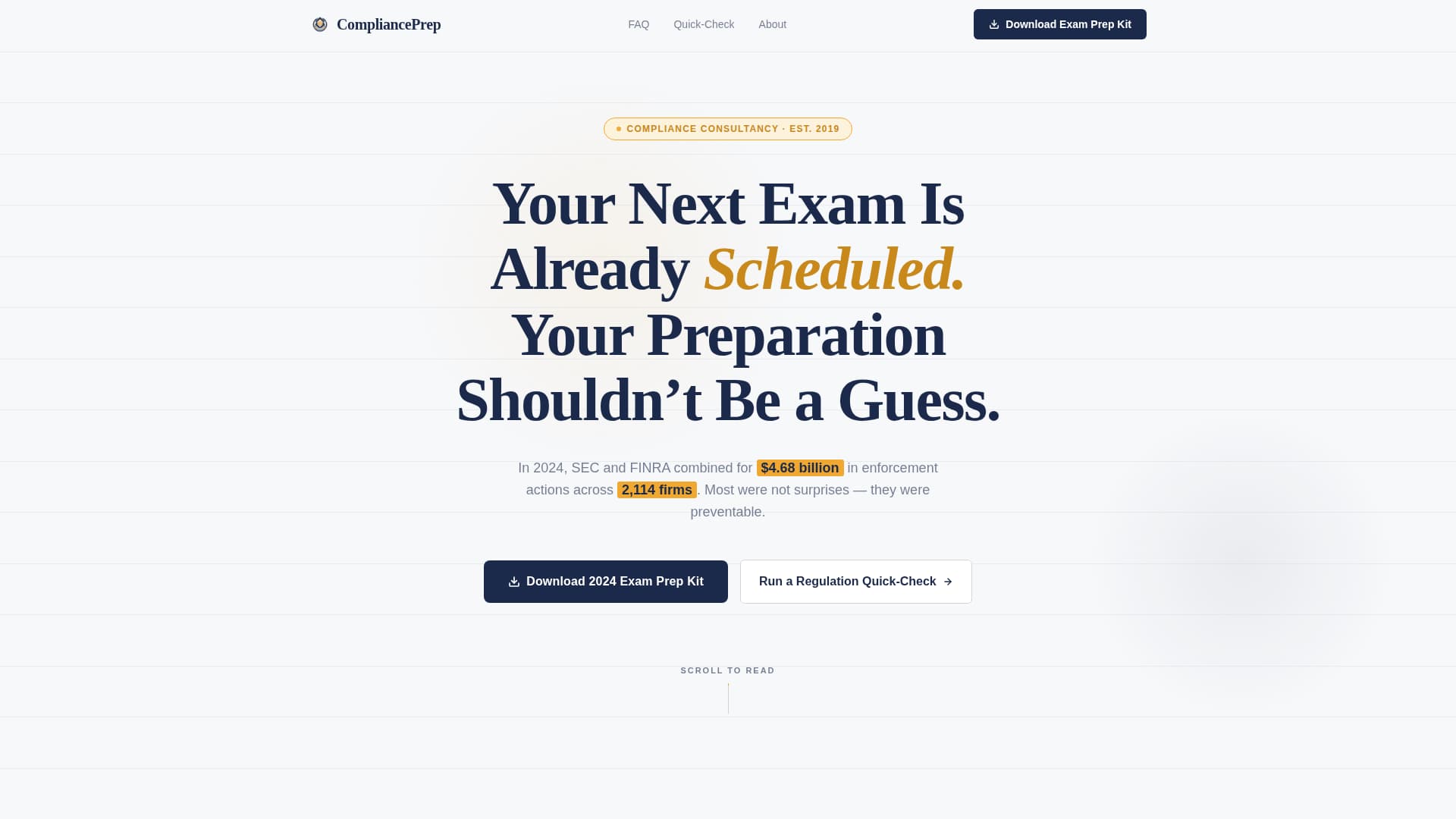 Comply — Proven Governance Consulting Landing Page Template