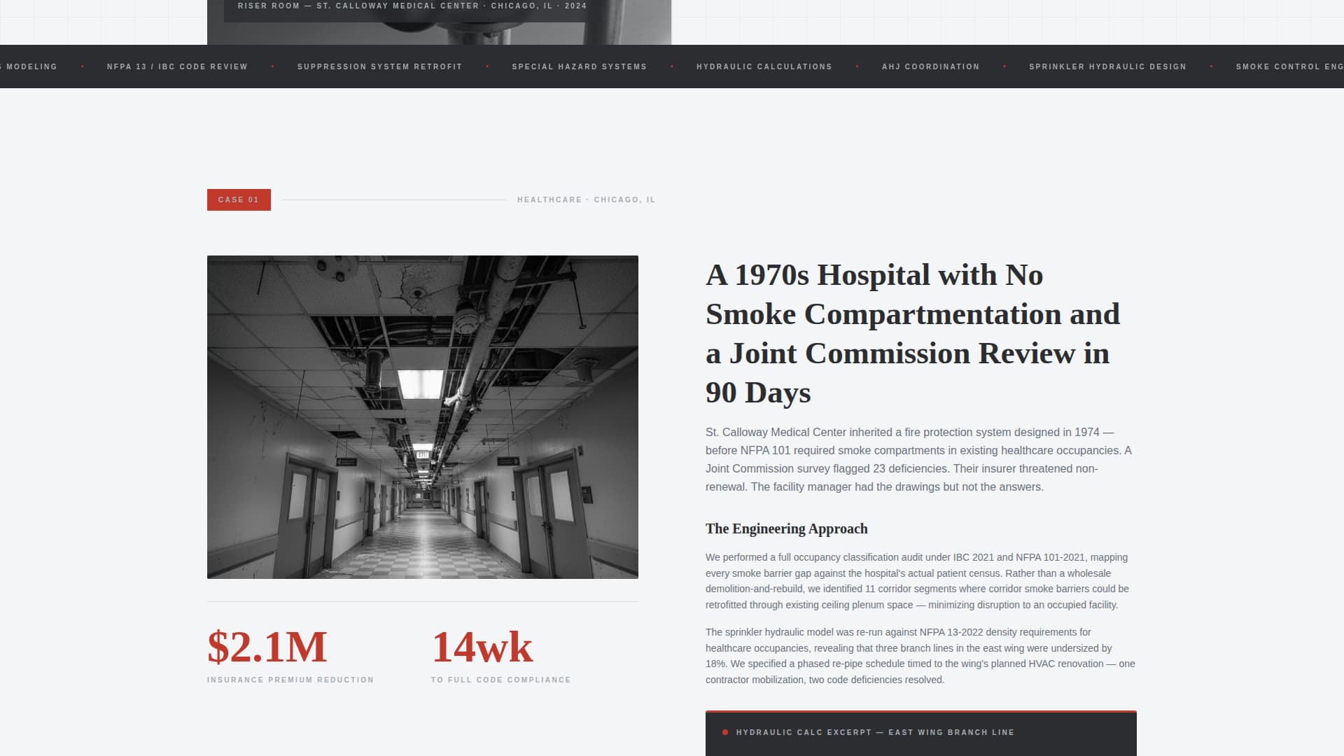 Engineering Consulting Portfolio Website Template