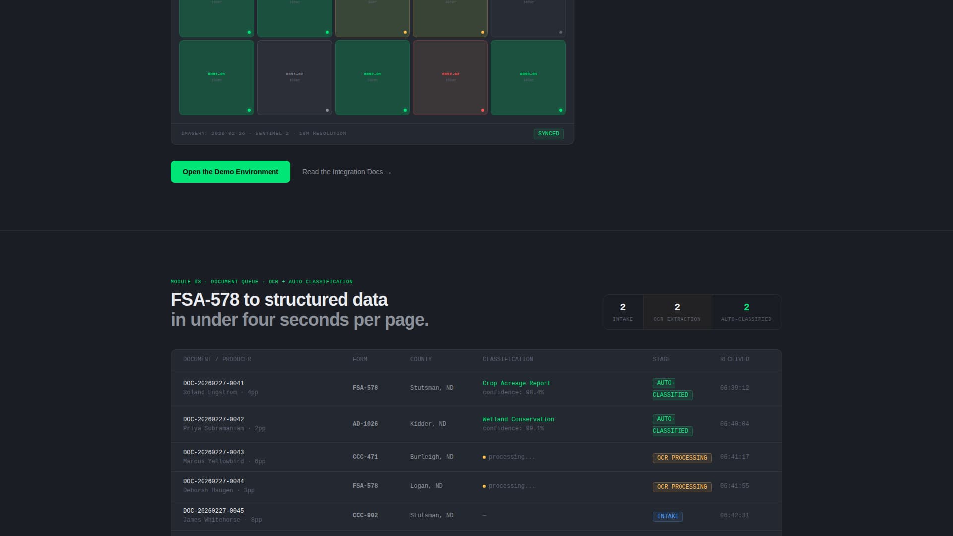 Agriculture Software Specialist Professional Website Template