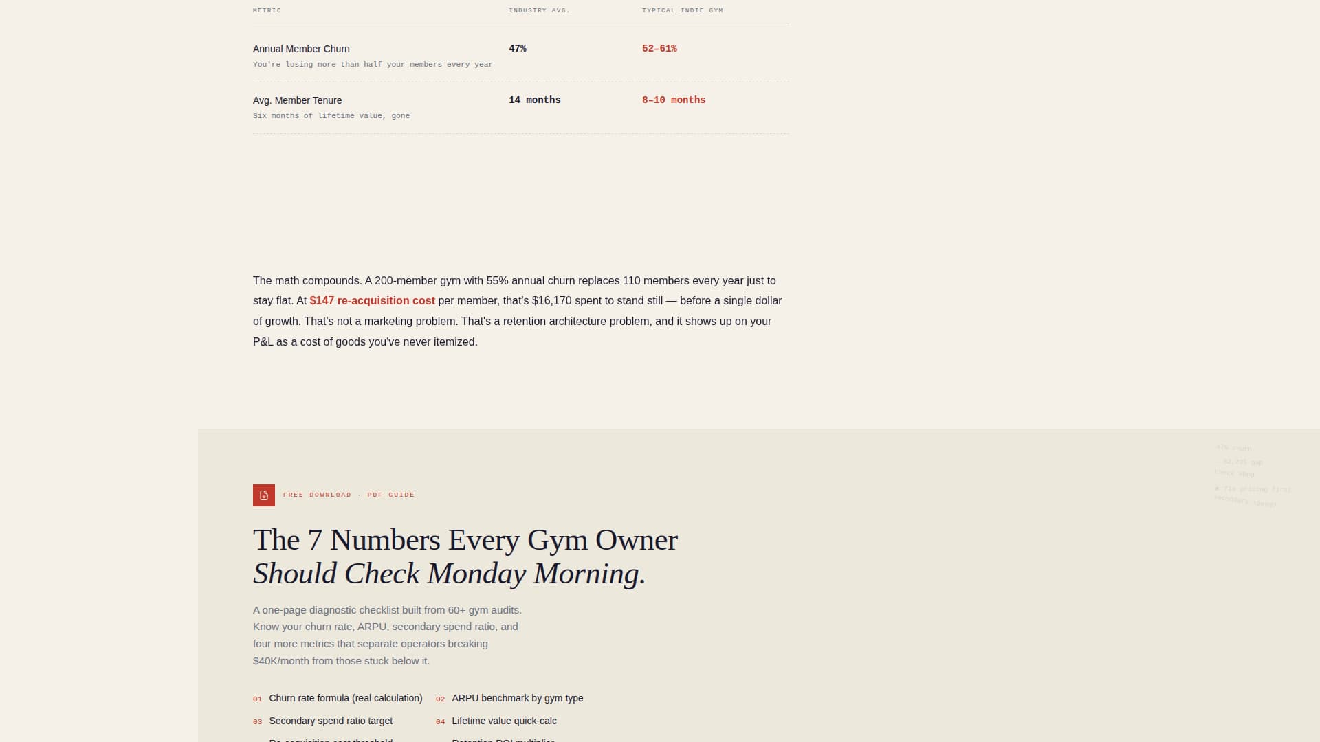 Fitness Consulting Pricing Website Template