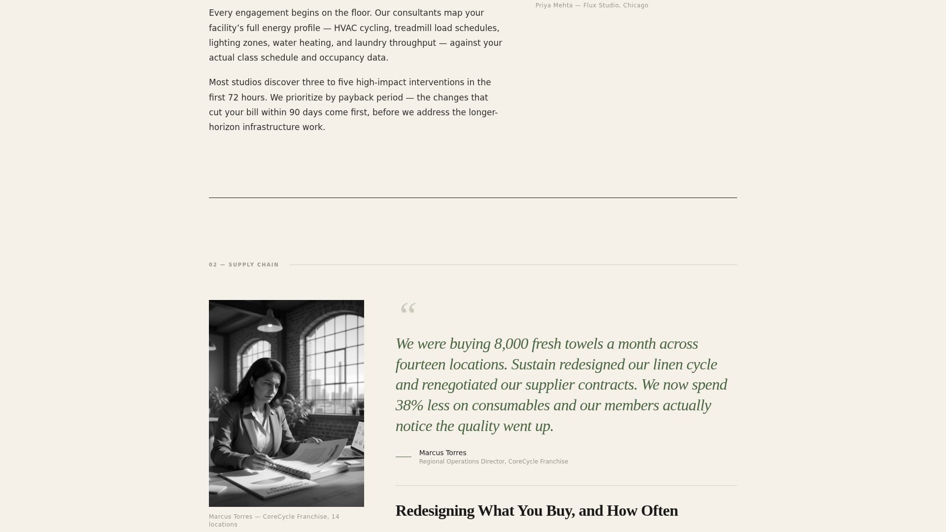 Fitness Consulting Reviews Website Template
