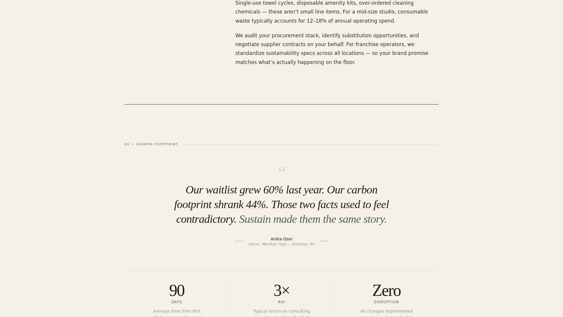 Fitness Consulting Reviews Website Template