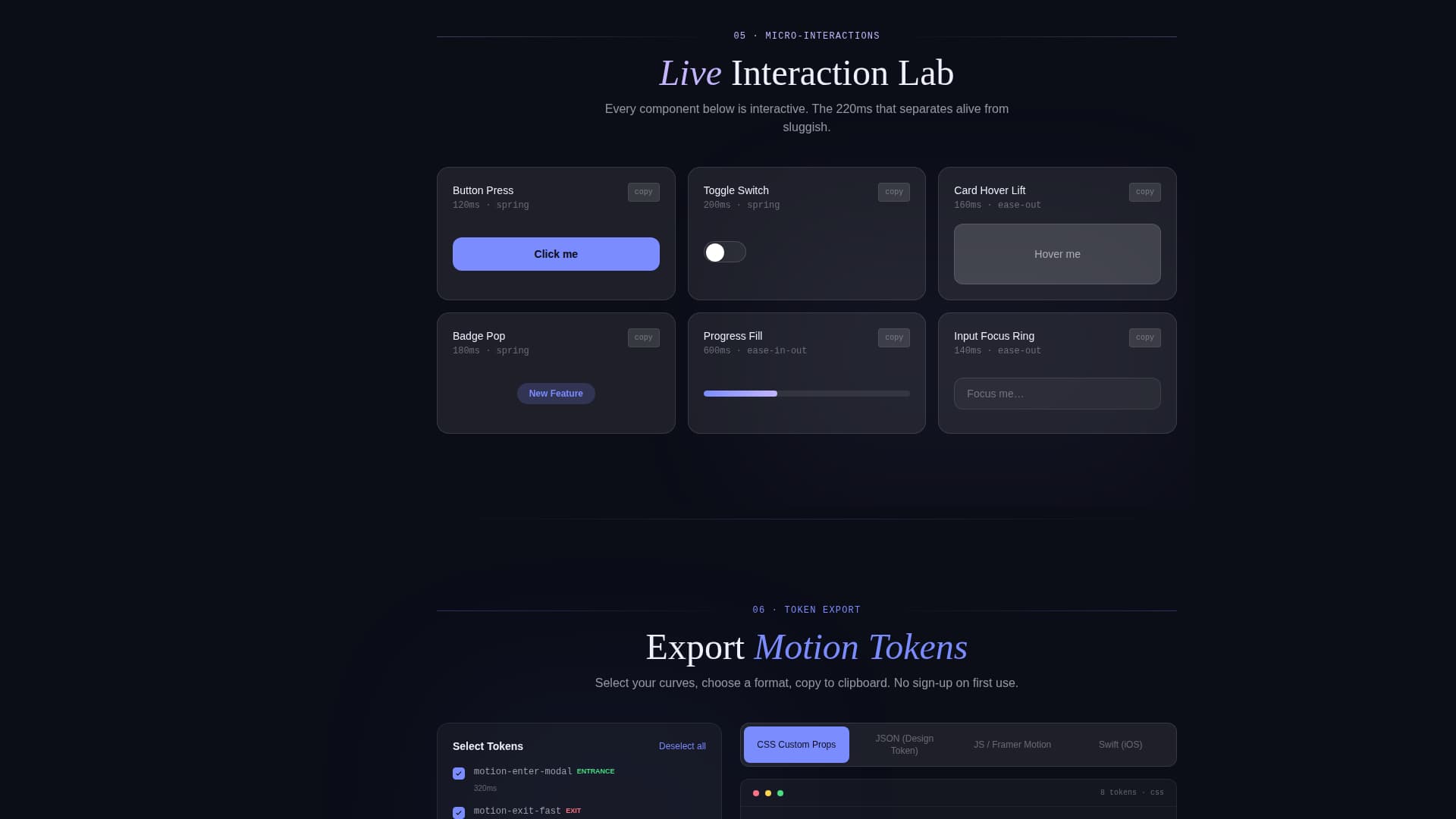 Keyframe - Dynamic Motion Landing Page Template