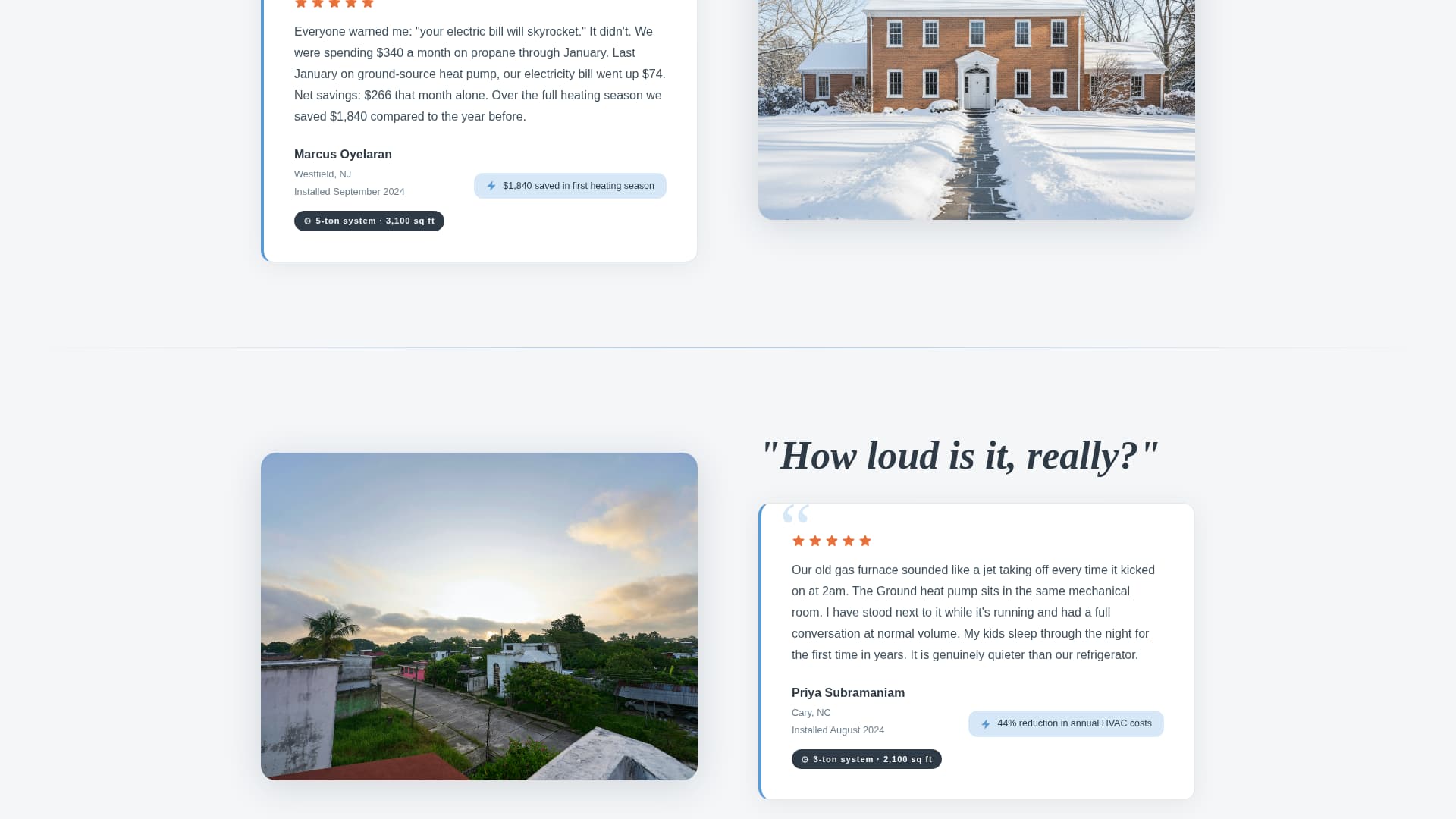 Geothermal - Trusted Installer Landing Page Template