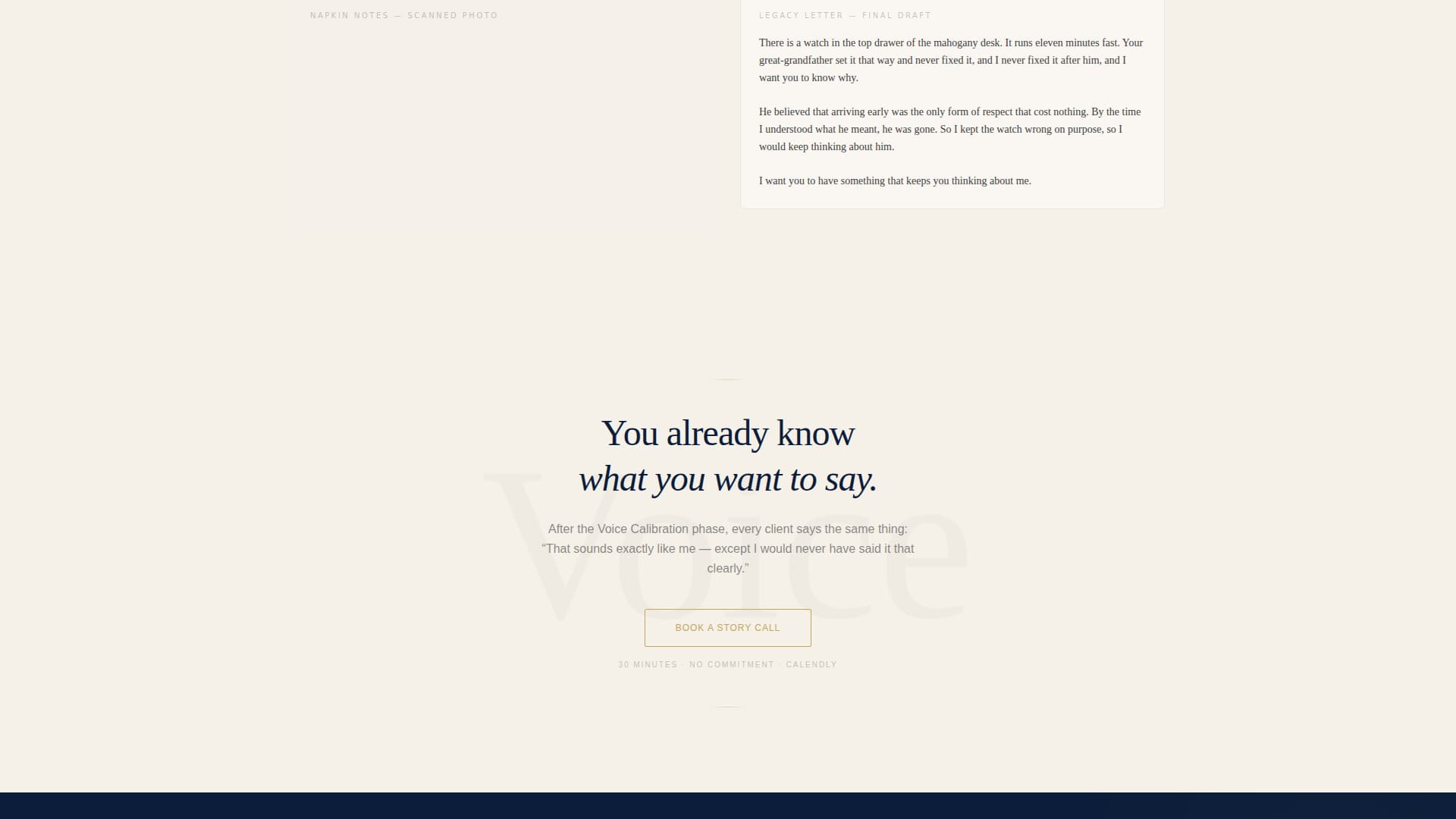 Ghostpen — Verified Content Specialist Landing Page Template