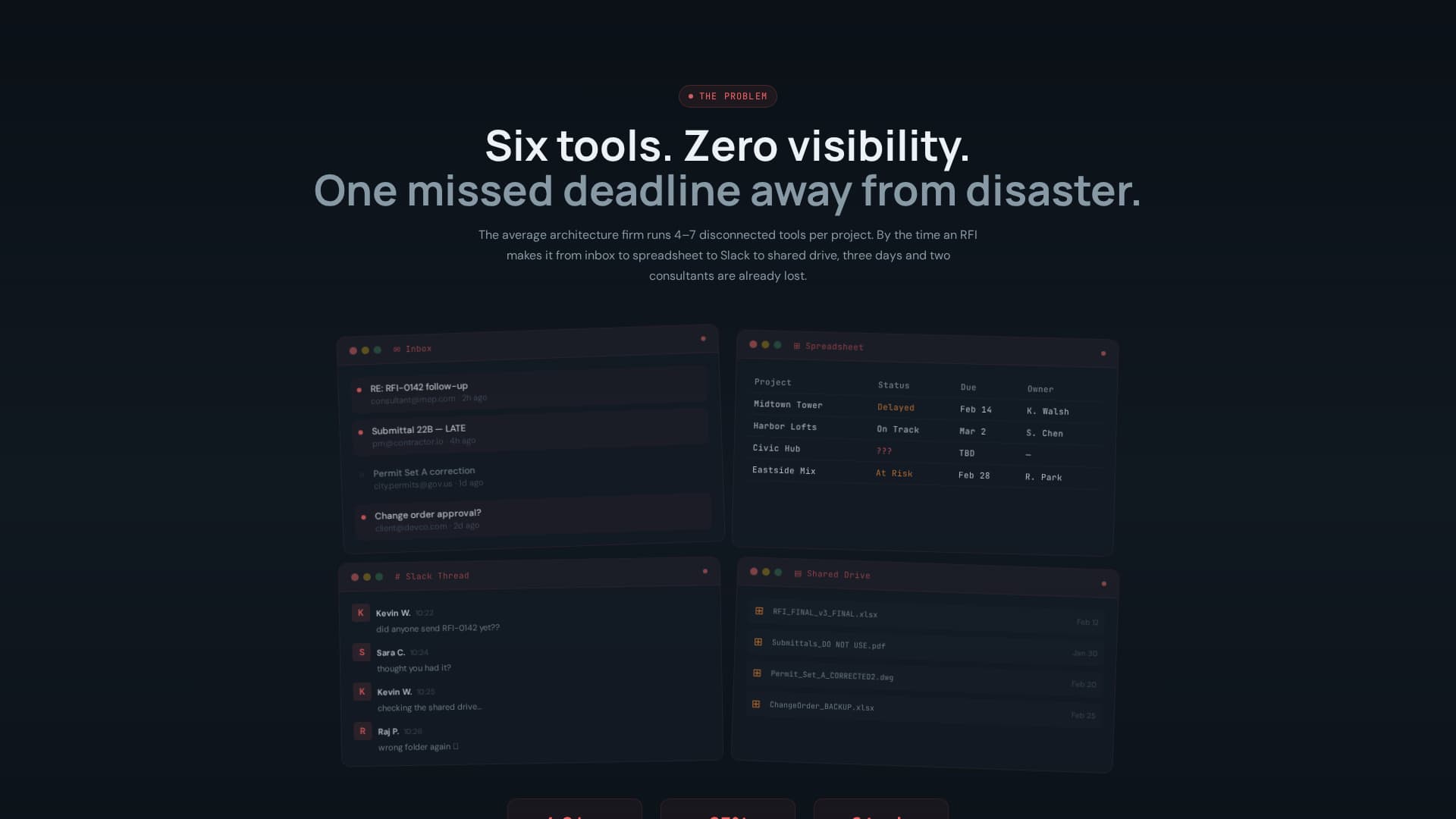 Catalyst - Powerful Architecture Management Landing Page Template
