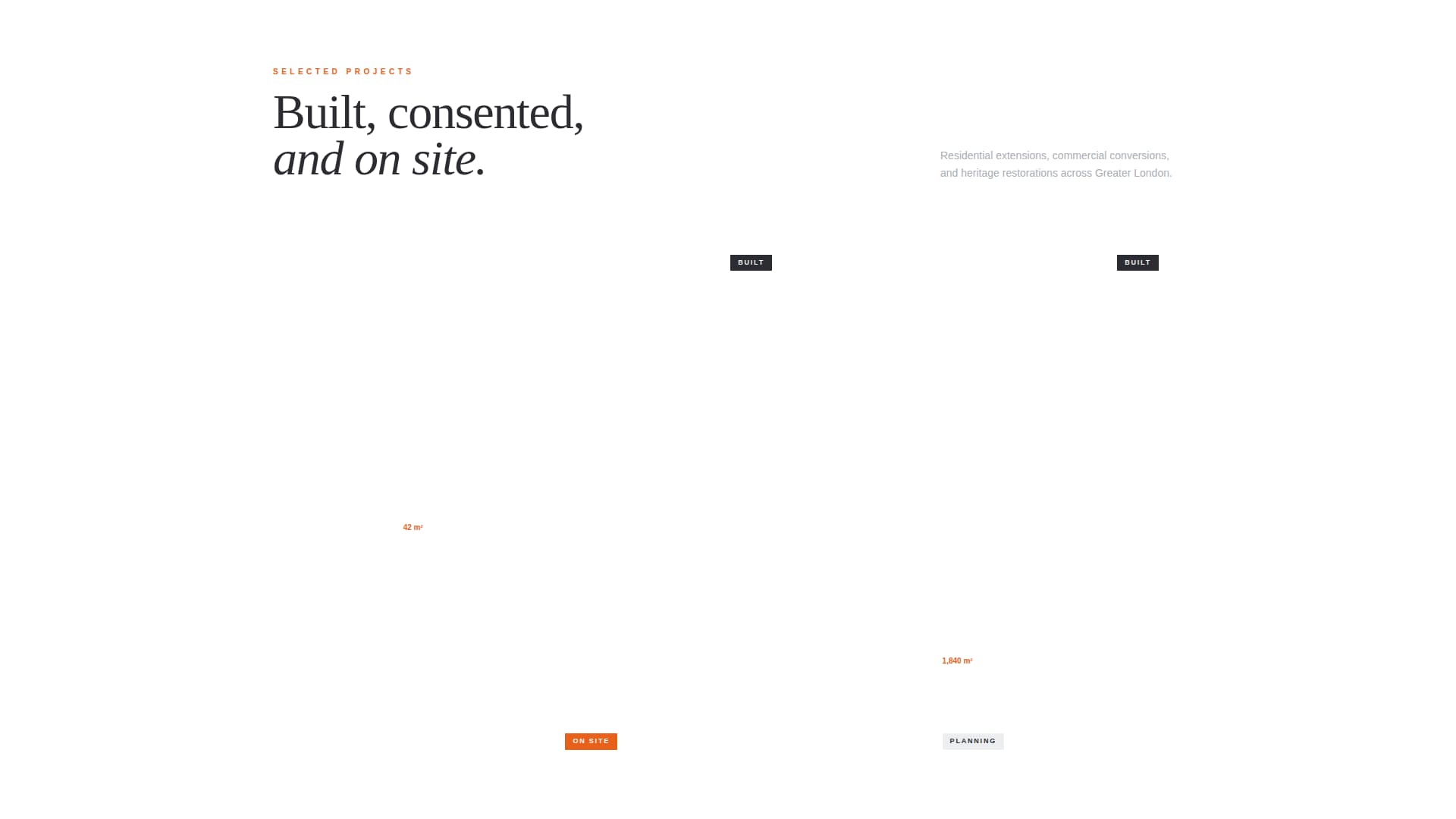 Architecture Firm Booking Website Template