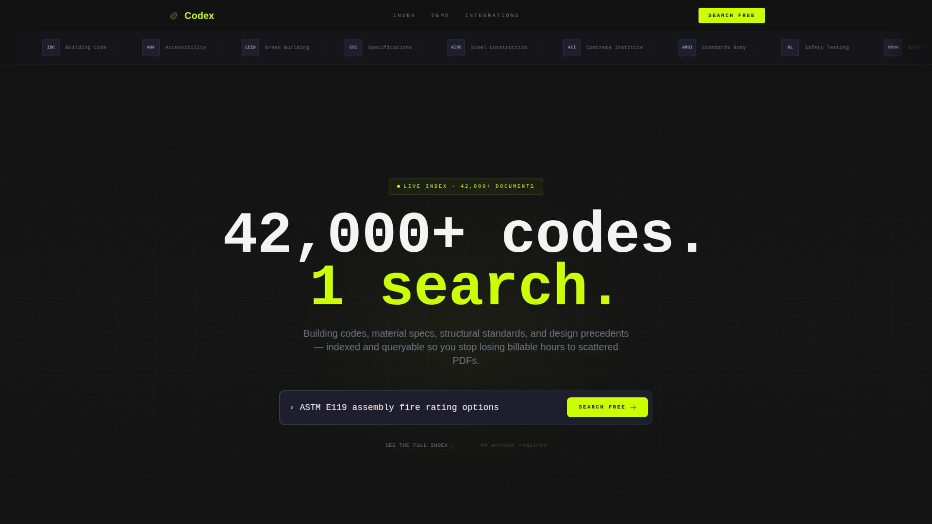 Architecture - Performance-Driven Knowledge Landing Page Template