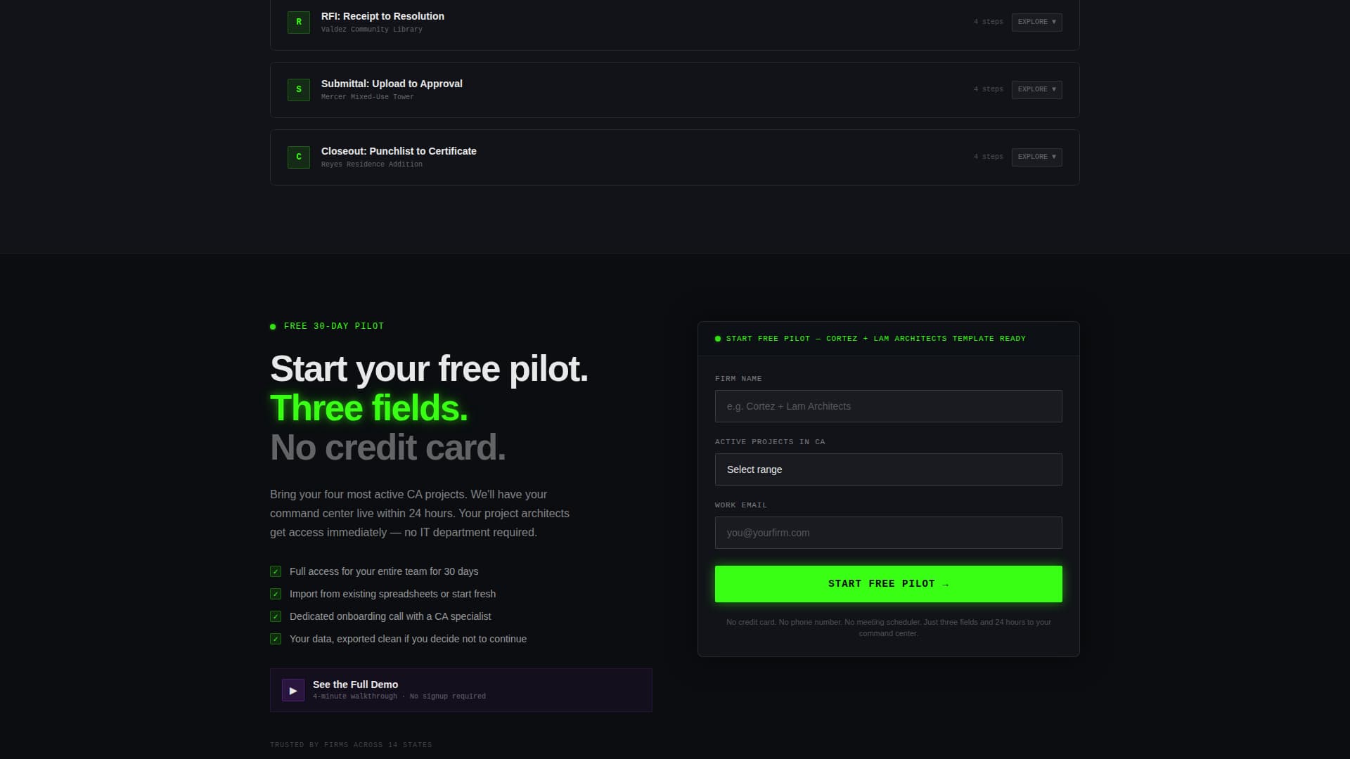 Architect - Powerful Project Management Landing Page Template