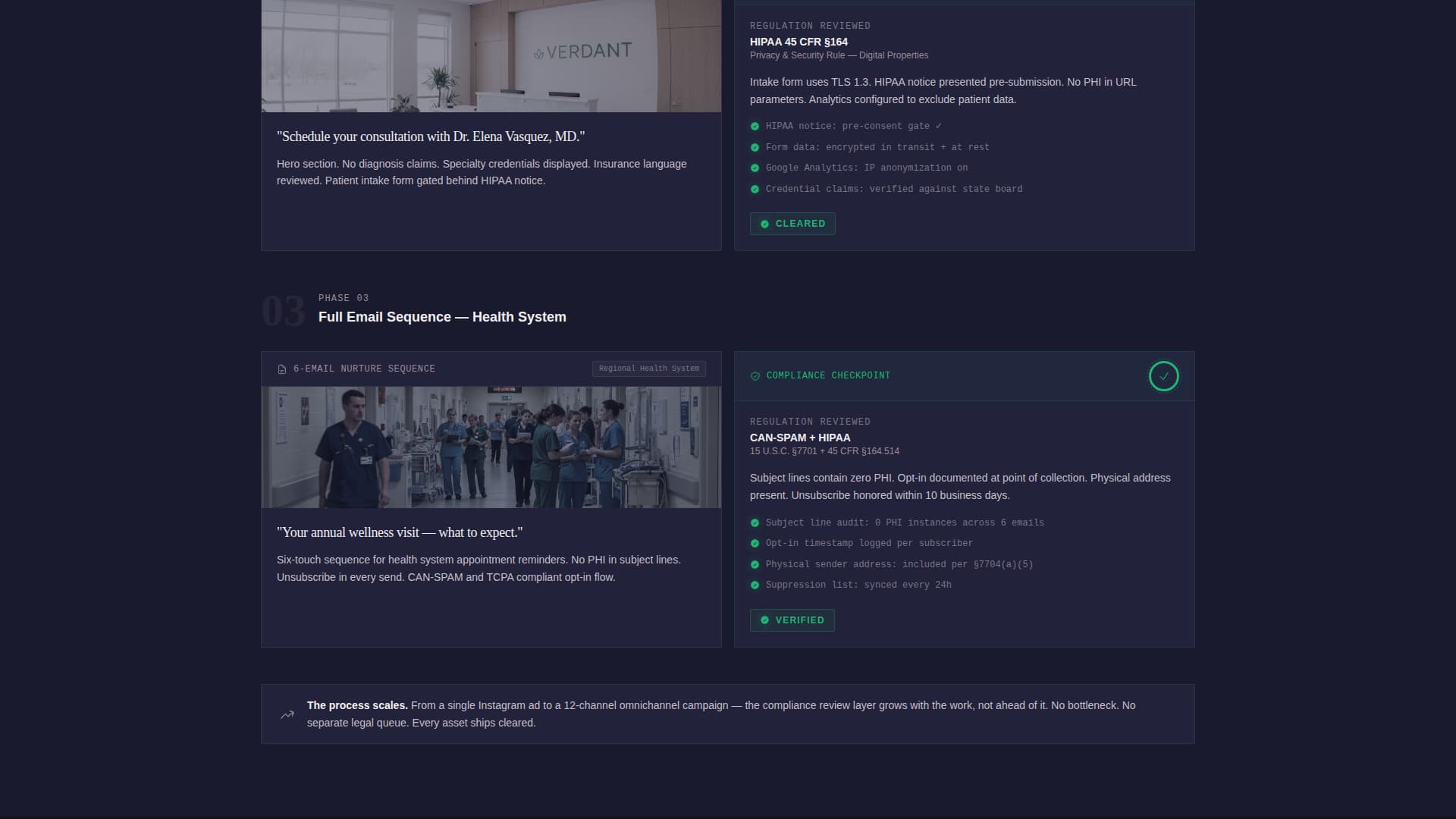 Comply - Trusted Healthcaremarketing Landing Page Template