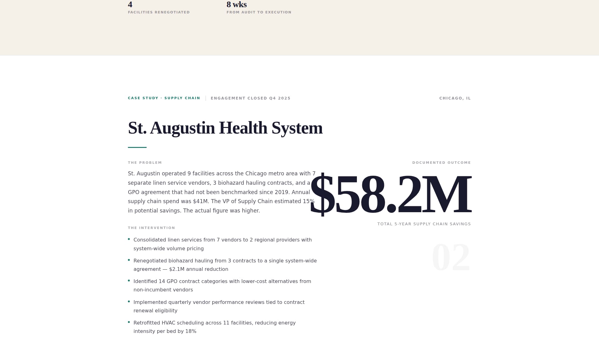 Compliance - Authoritative Healthcare Landing Page Template