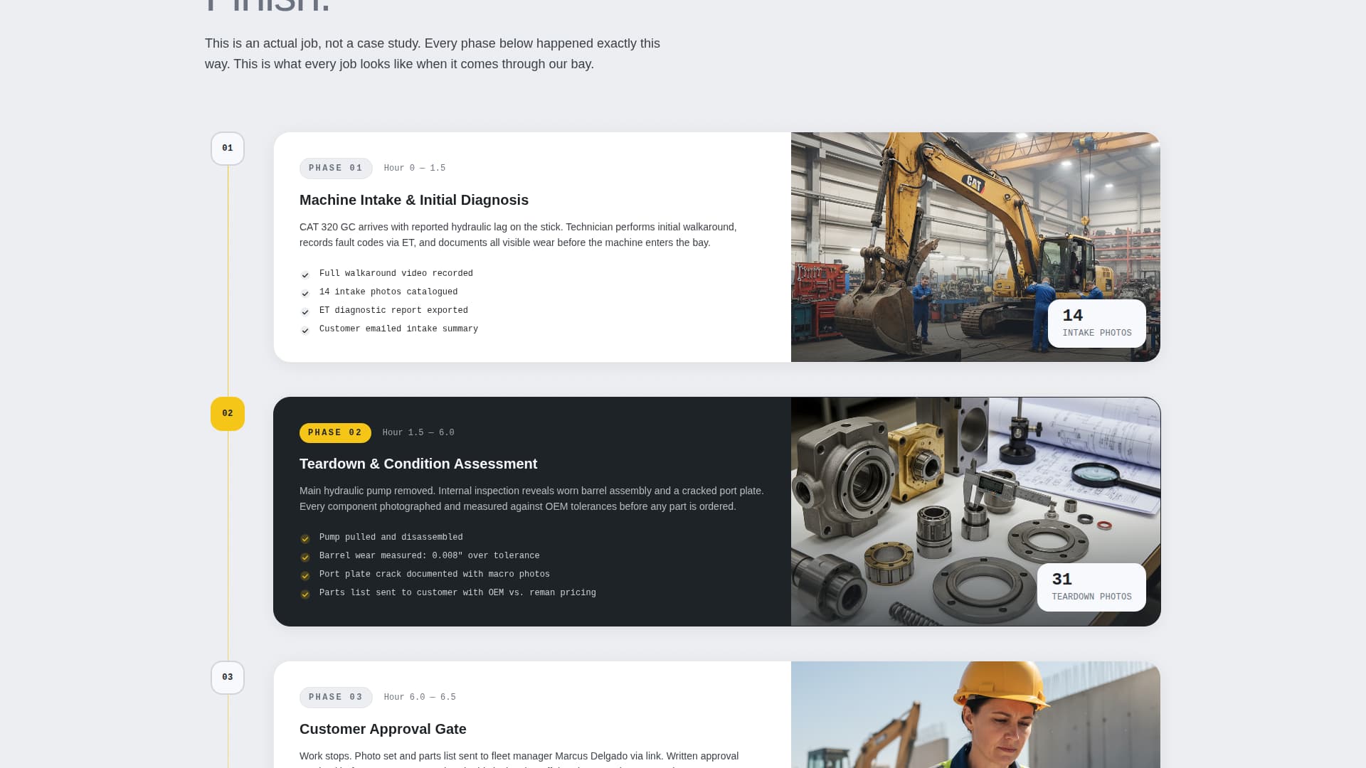 Torque - Transparent Heavyequipment Landing Page Template