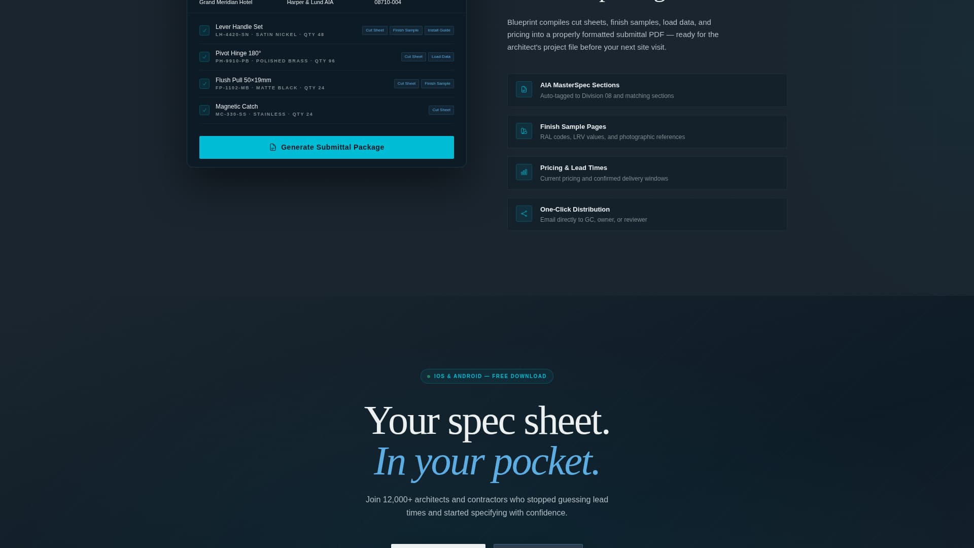 Architecture Digital Presence Professional Website Template