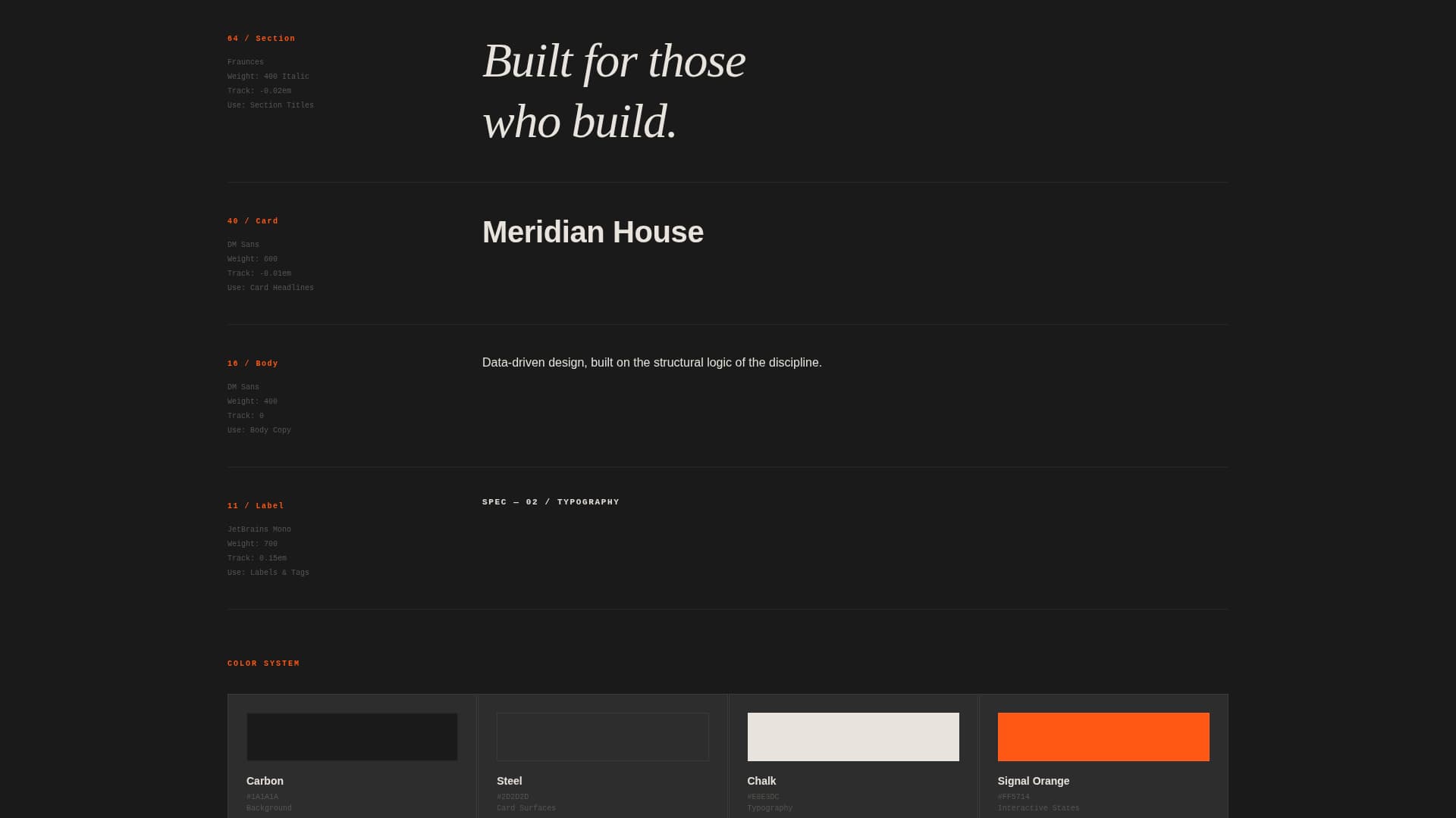 Architecture Digital Presence Portfolio Website Template