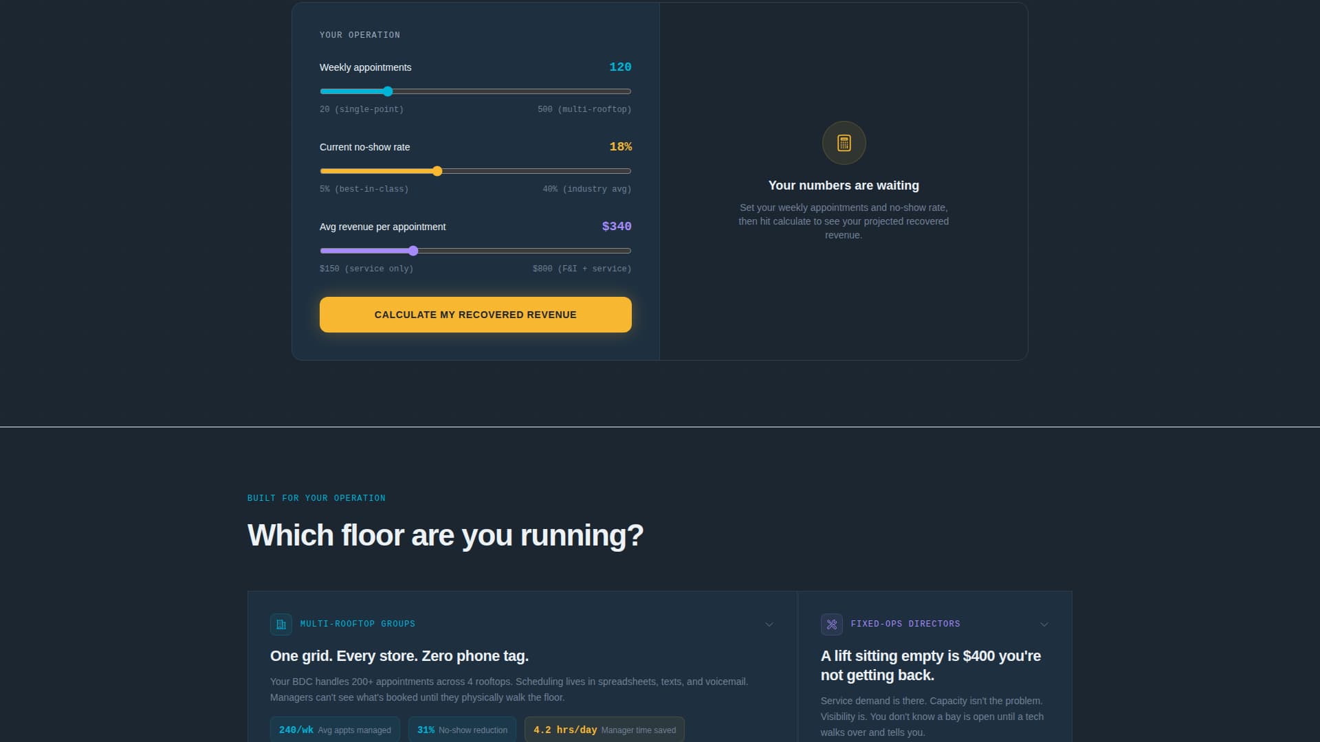 Catalyst - Powerful Dealerbooking Landing Page Template