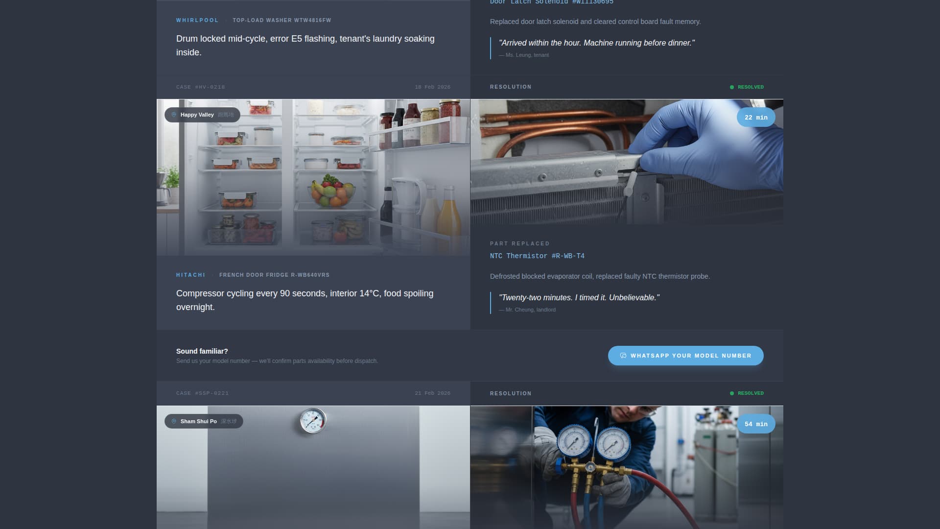 Fixhk - Rapid Appliance Landing Page Template