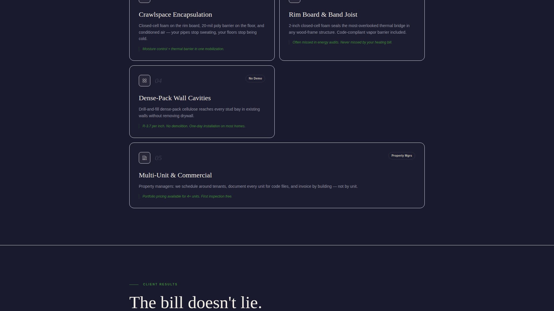 Insulate - Authoritative Insulation Landing Page Template