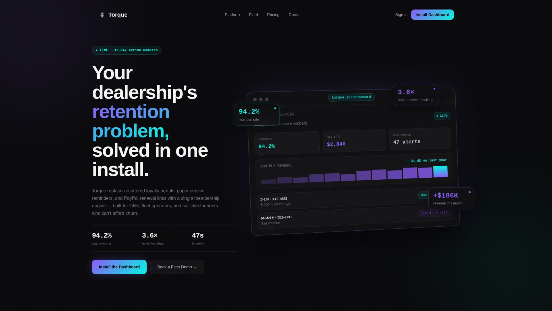 Automotive Software Booking Website Template