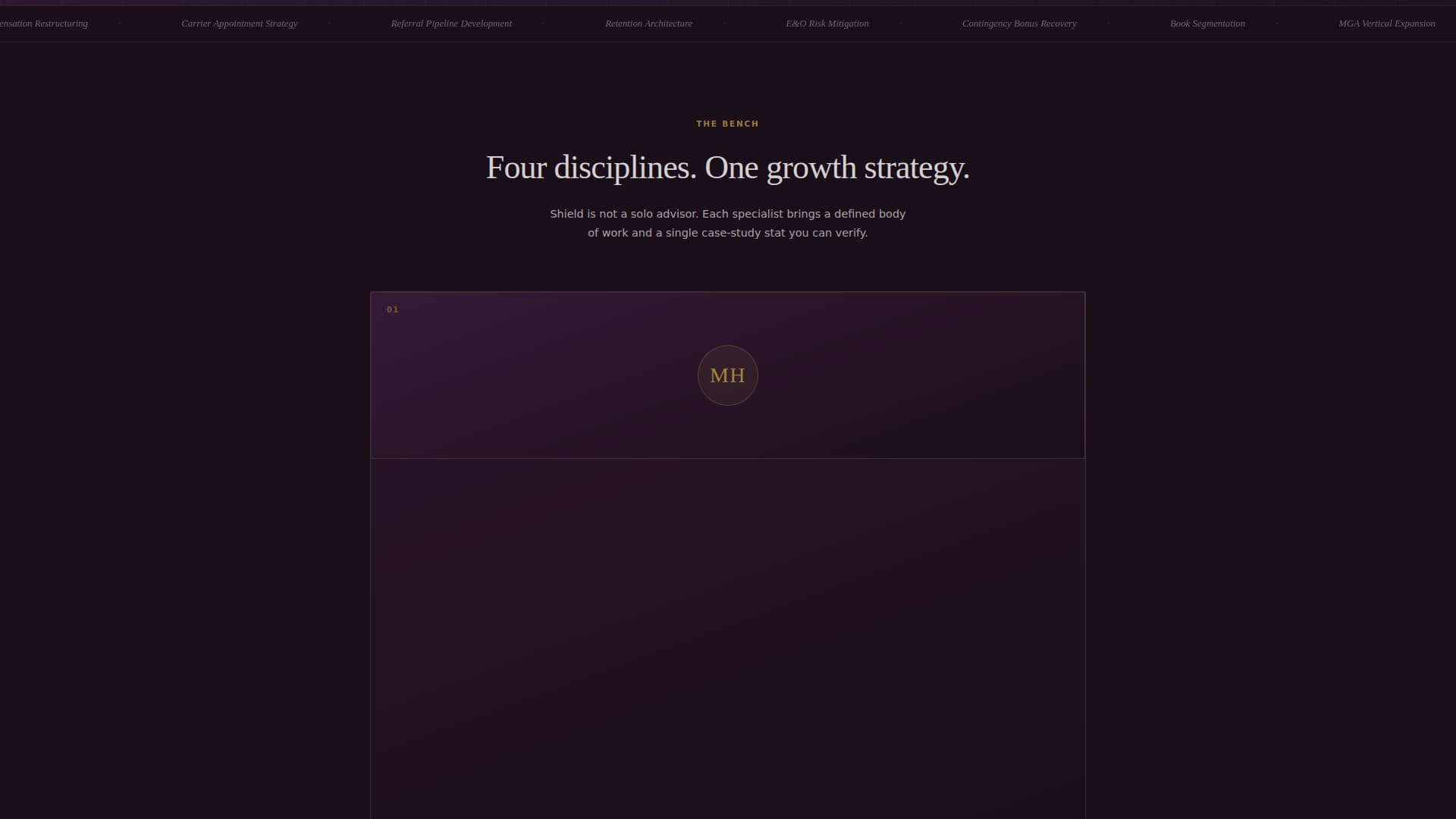 Shield - Authoritative Insuranceconsulting Landing Page Template