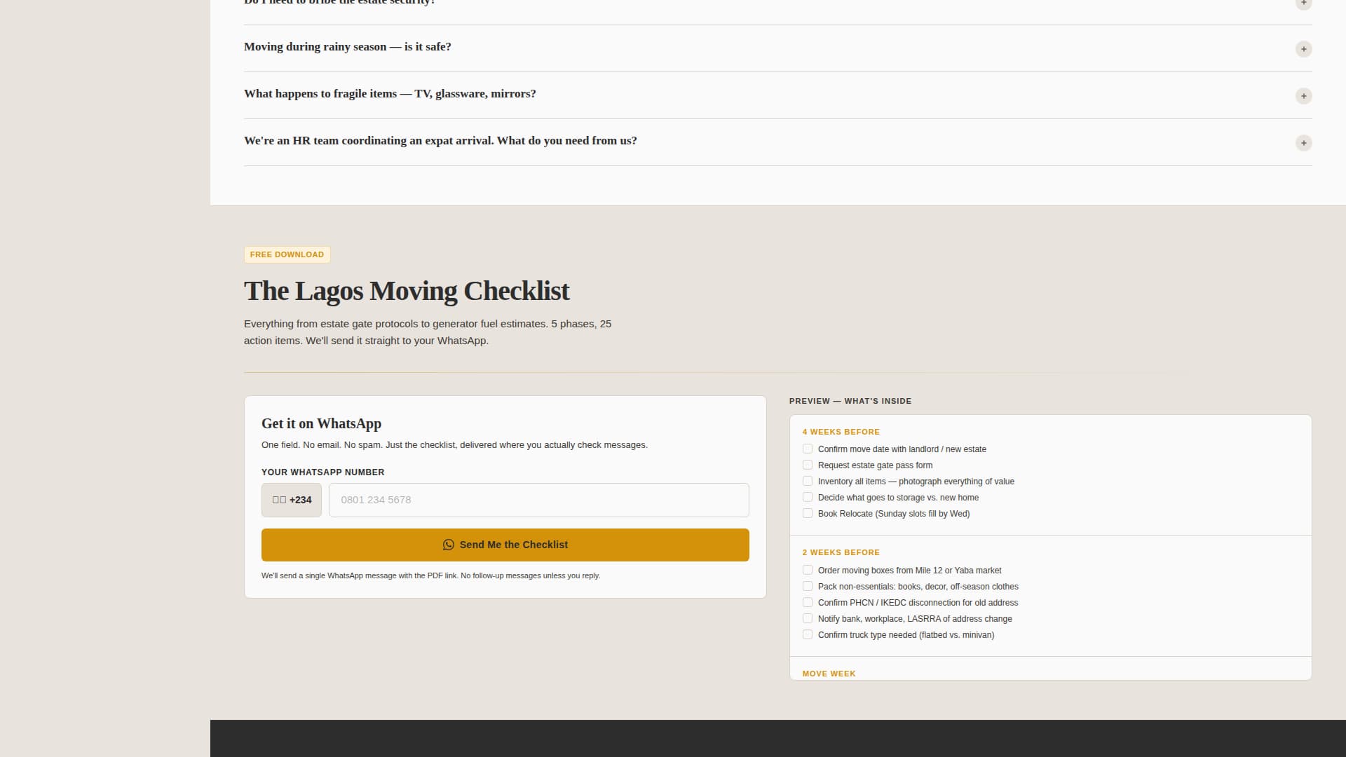 Relocate - Trusted Moving Landing Page Template