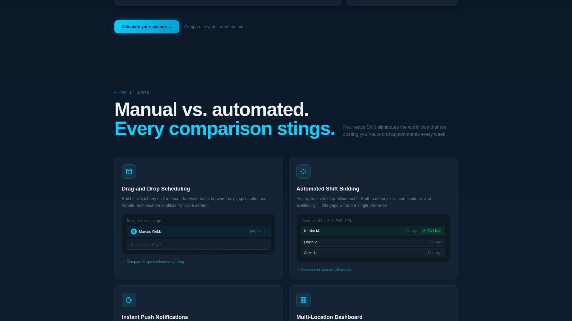Shift - Dynamic Automotive Landing Page Template