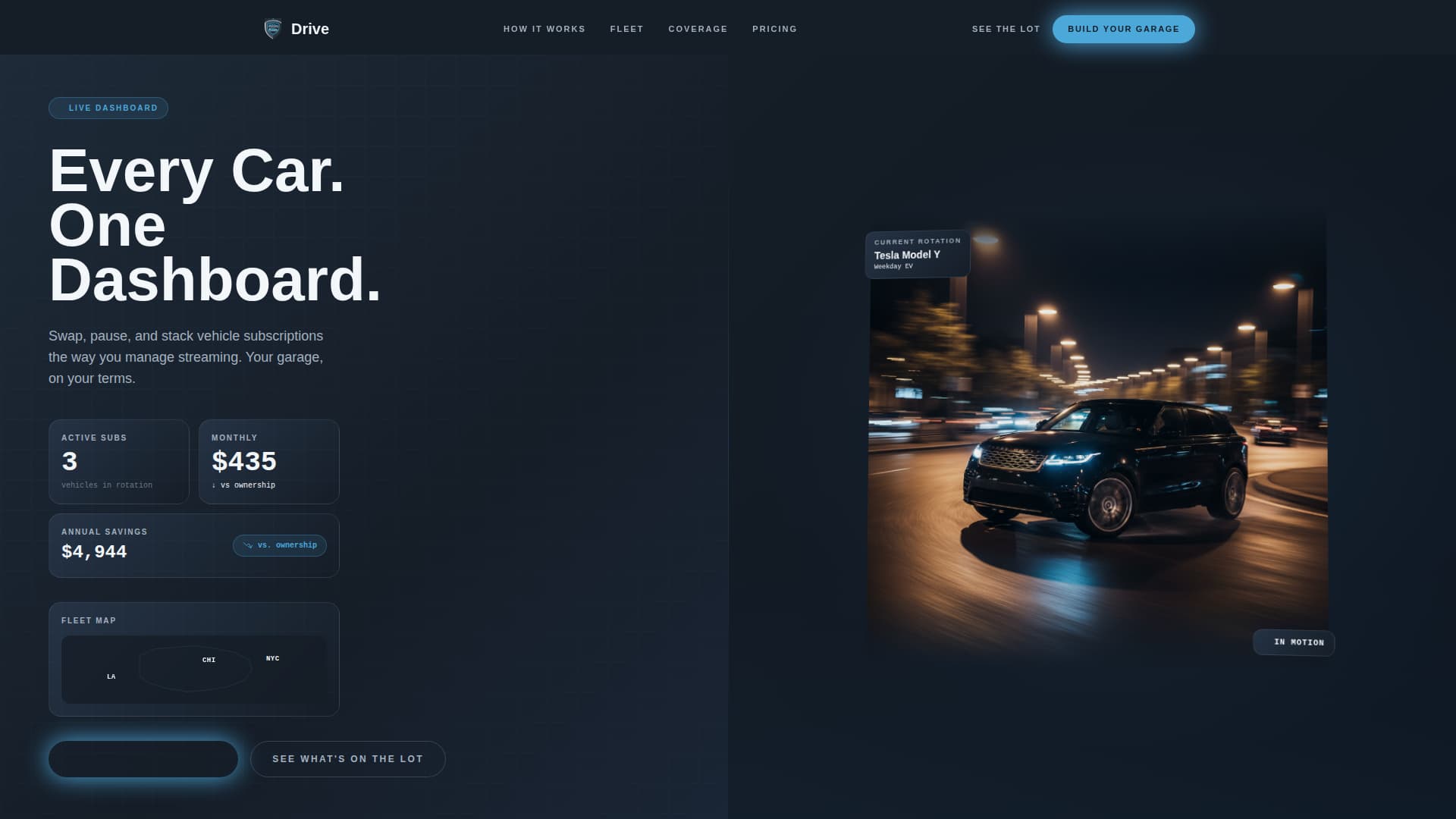 Automotive Software Professional Website Template