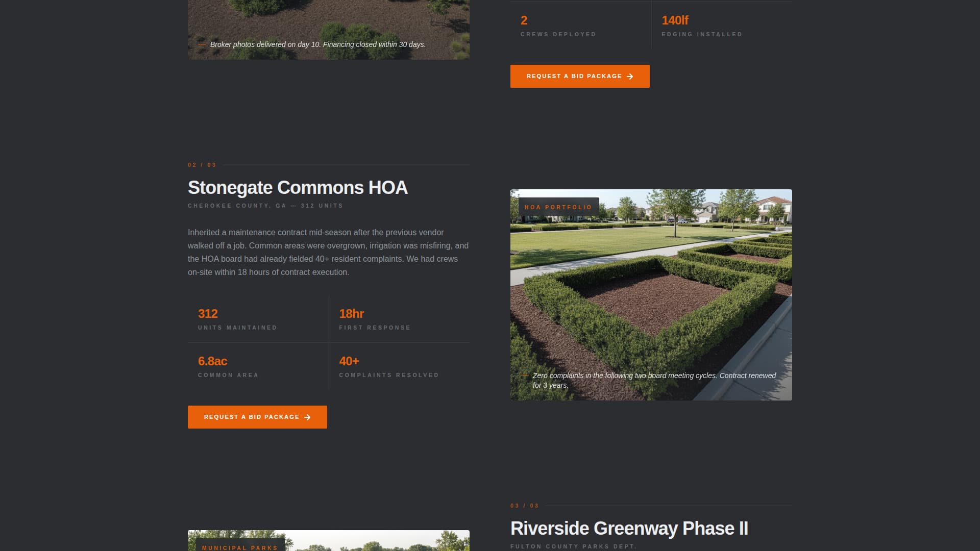 Landscaper Professional Website Template
