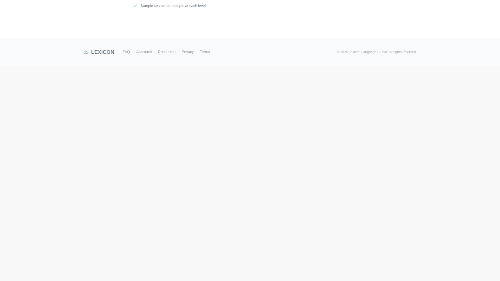 Language Teacher Booking Website Template