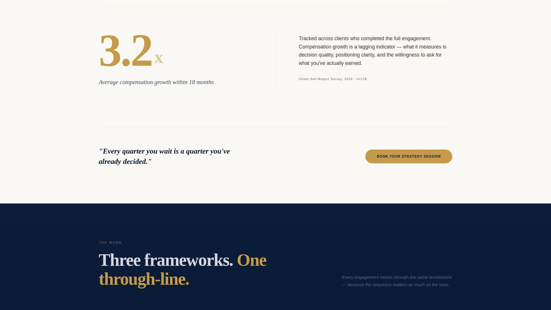 Life Coach Credentials & Evidence-First Website Template