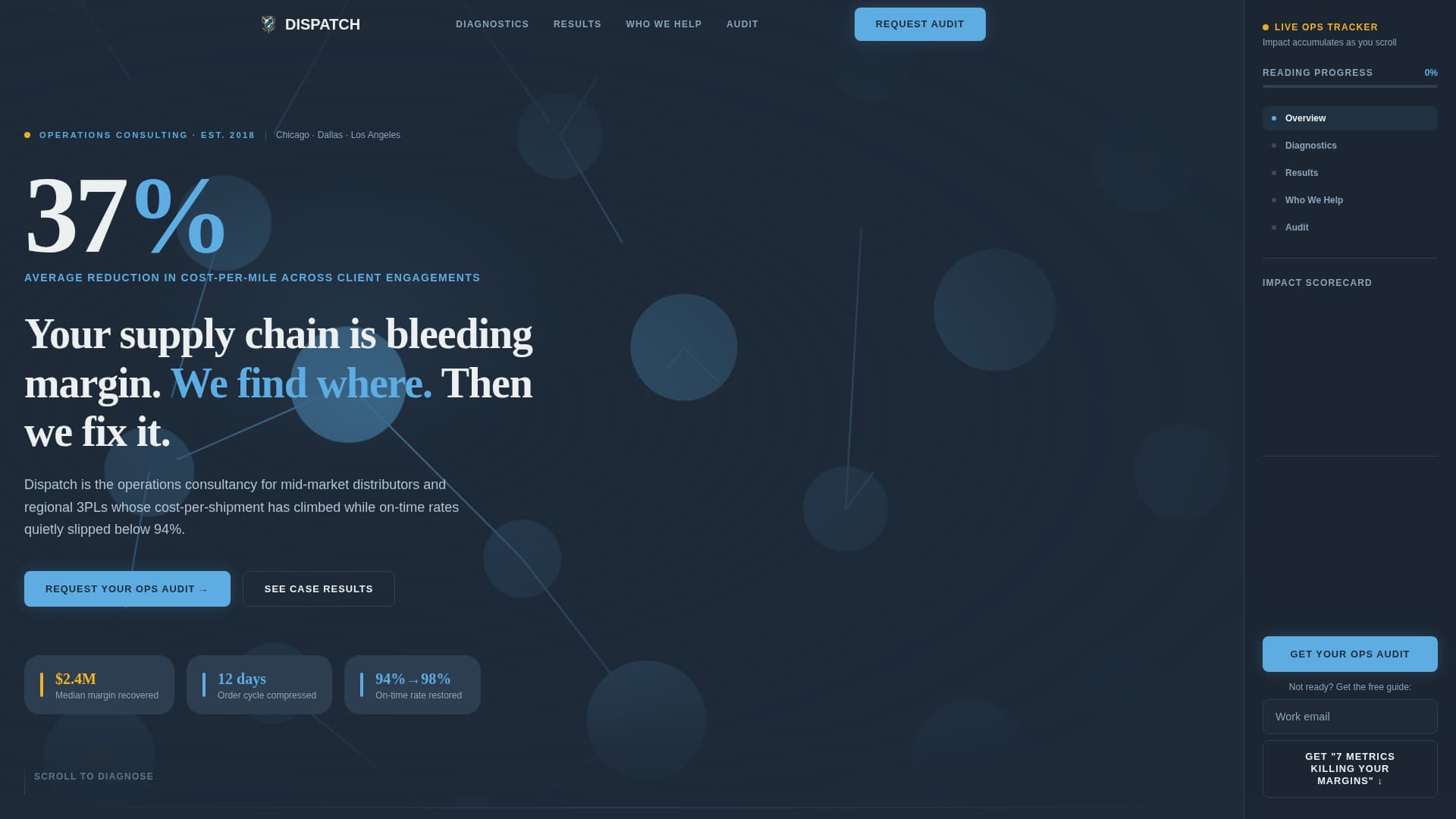 Logistics Consulting Careers Website Template