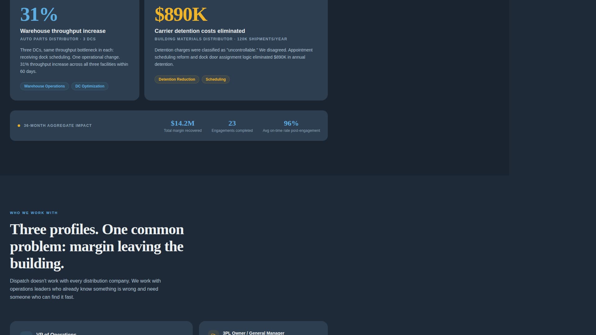 Logistics Consulting Careers Website Template